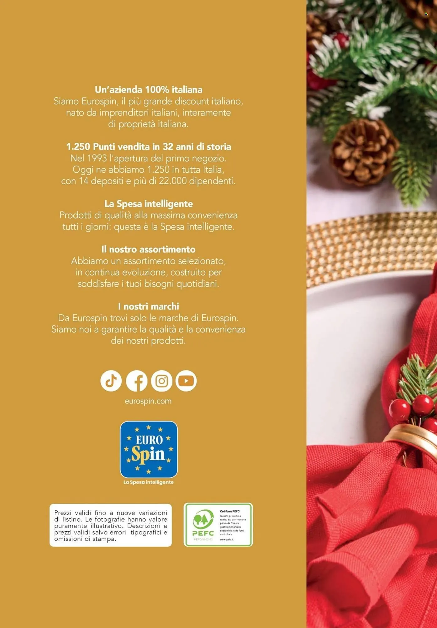 Volantino Eurospin da 8 dicembre a 16 dicembre di 2025 - Pagina del volantino 40