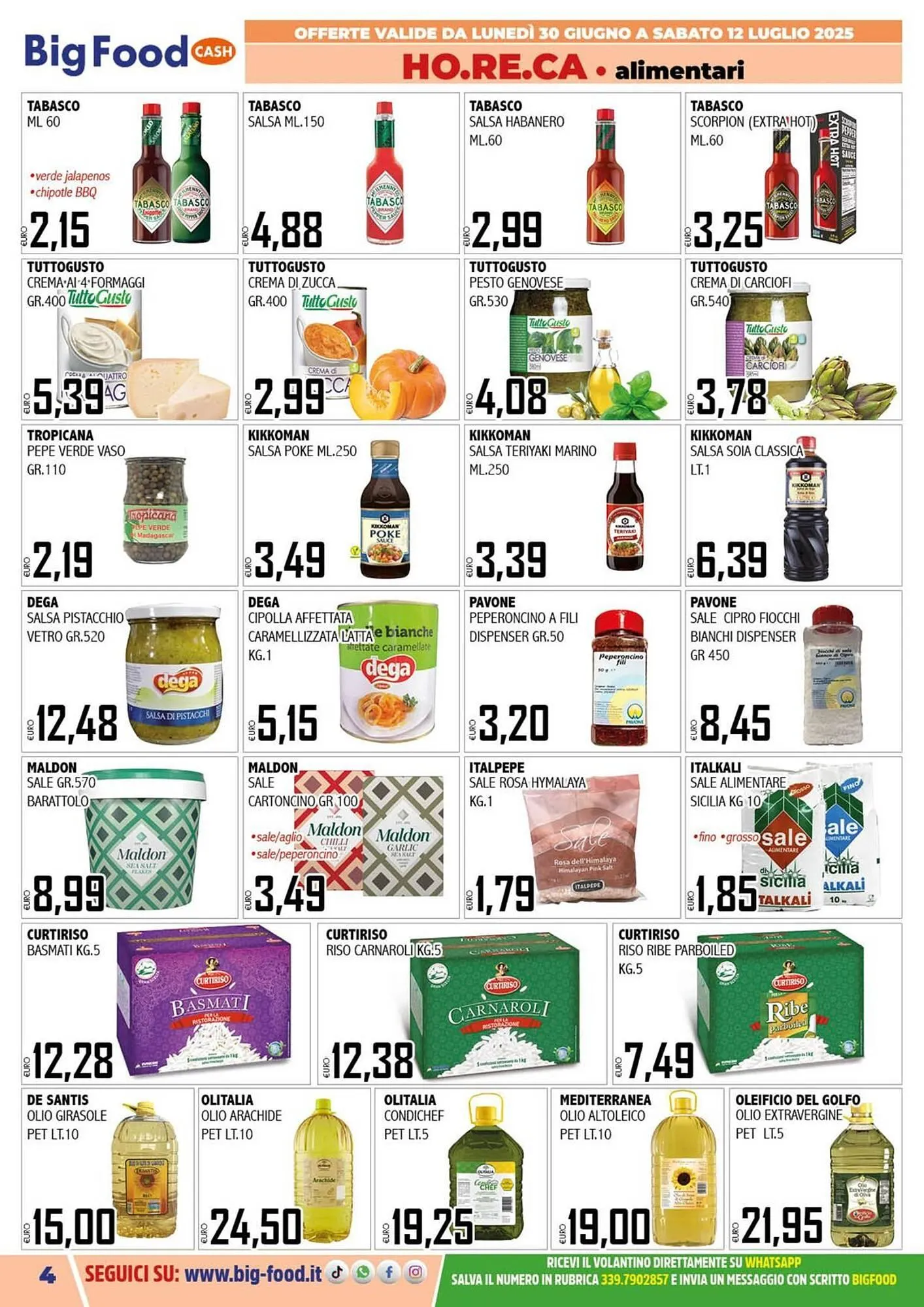 Volantino Big Food da 30 giugno a 12 luglio di 2025 - Pagina del volantino 4