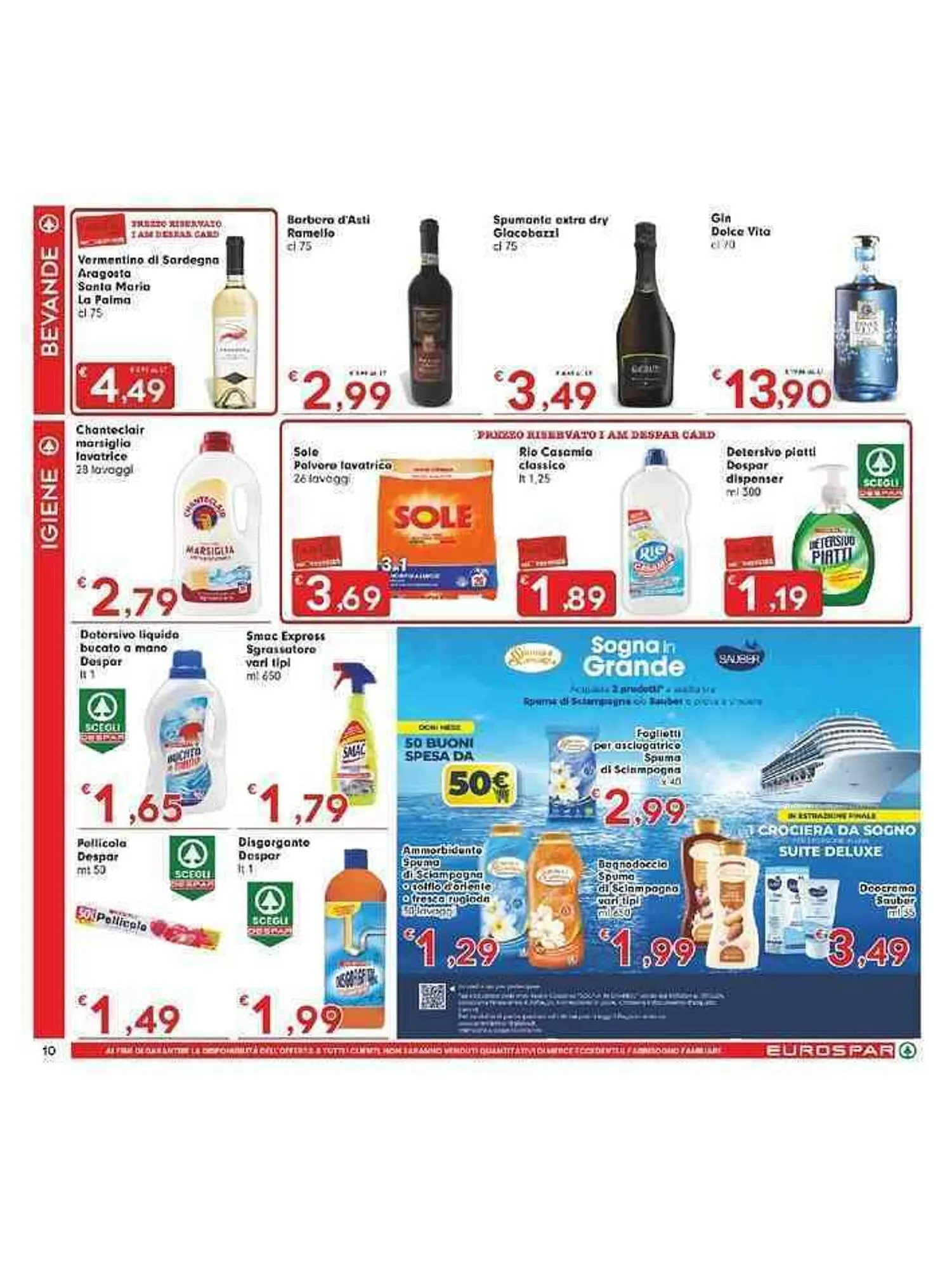 Volantino Eurospar da 3 aprile a 17 aprile di 2024 - Pagina del volantino 10