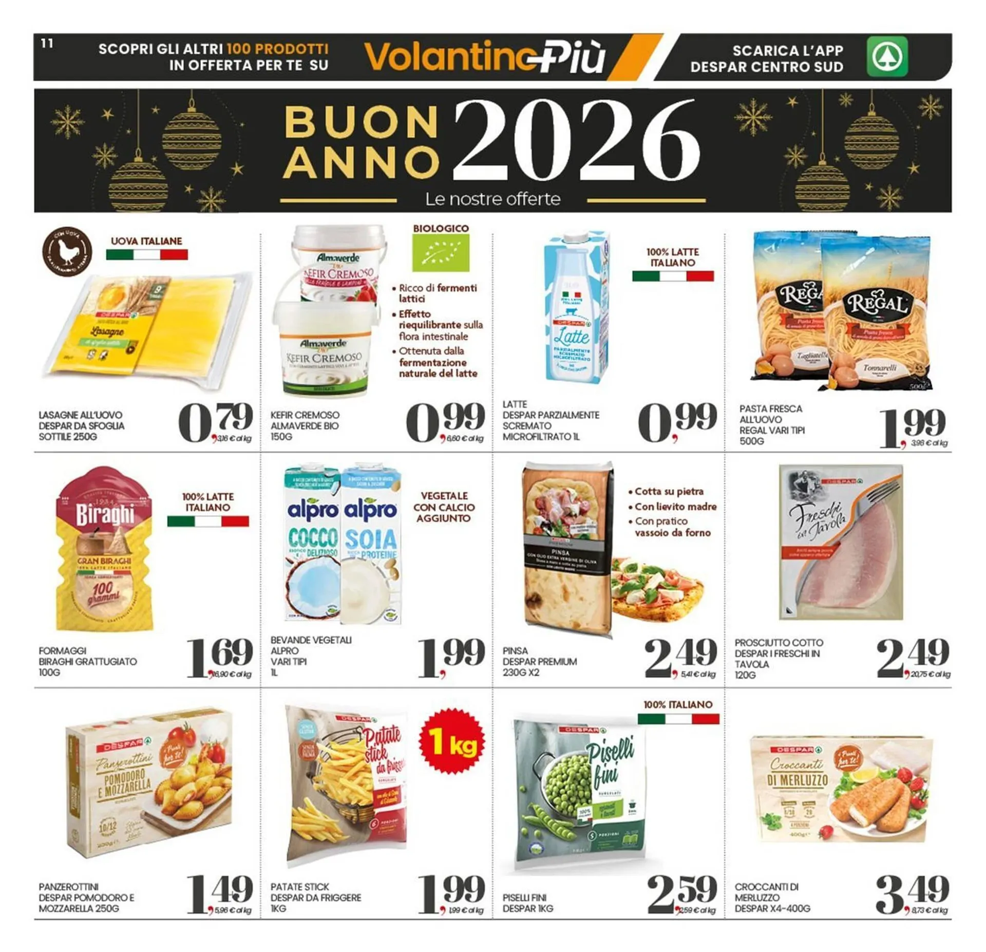 Volantino Eurospar da 27 dicembre a 8 gennaio di 2026 - Pagina del volantino 11