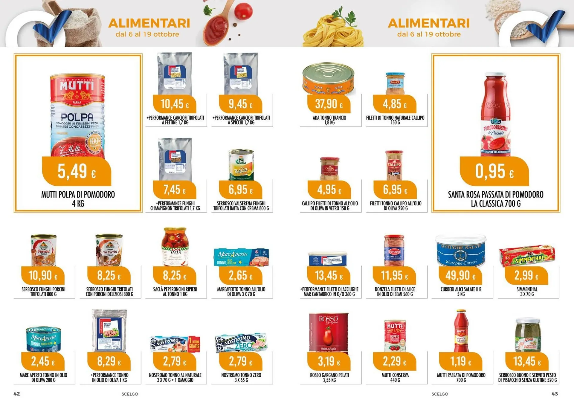 Volantino Scelgo da 6 ottobre a 19 ottobre di 2025 - Pagina del volantino 22