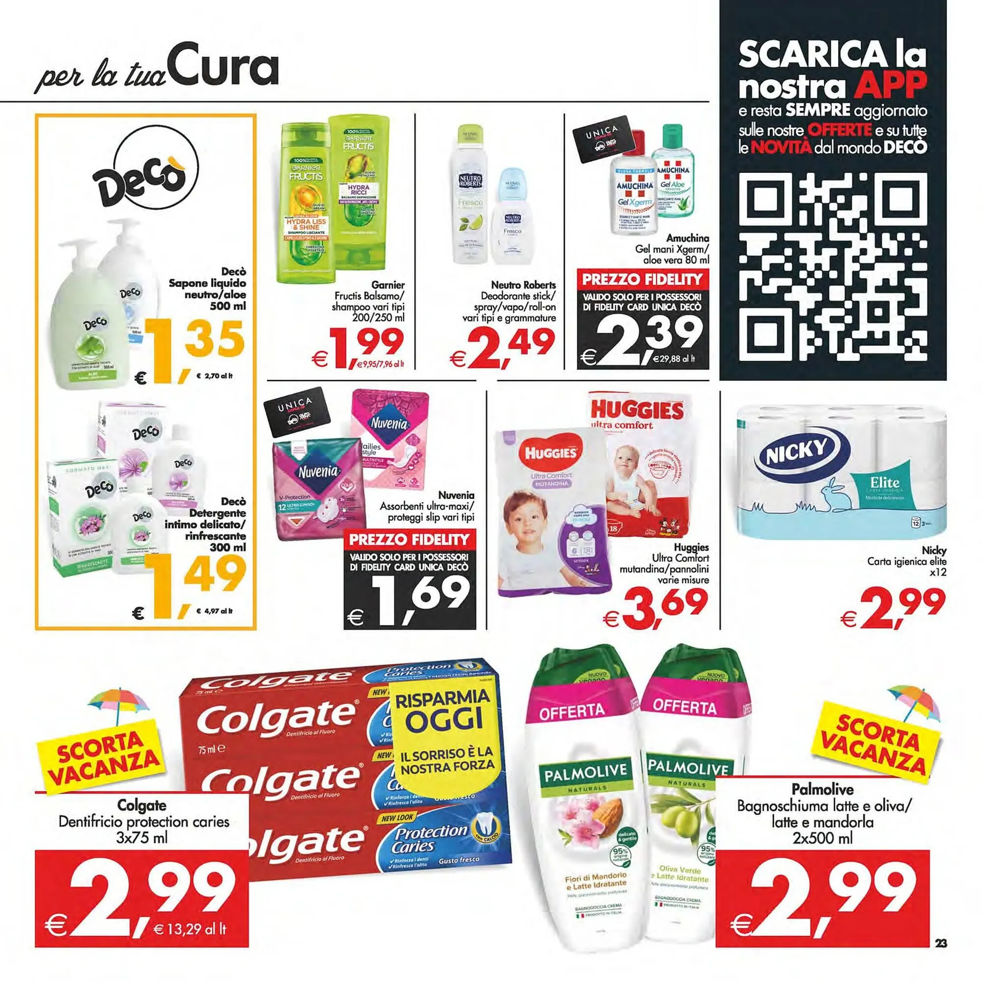 Volantino Deco Maxistore da 24 luglio a 31 luglio di 2025 - Pagina del volantino 23