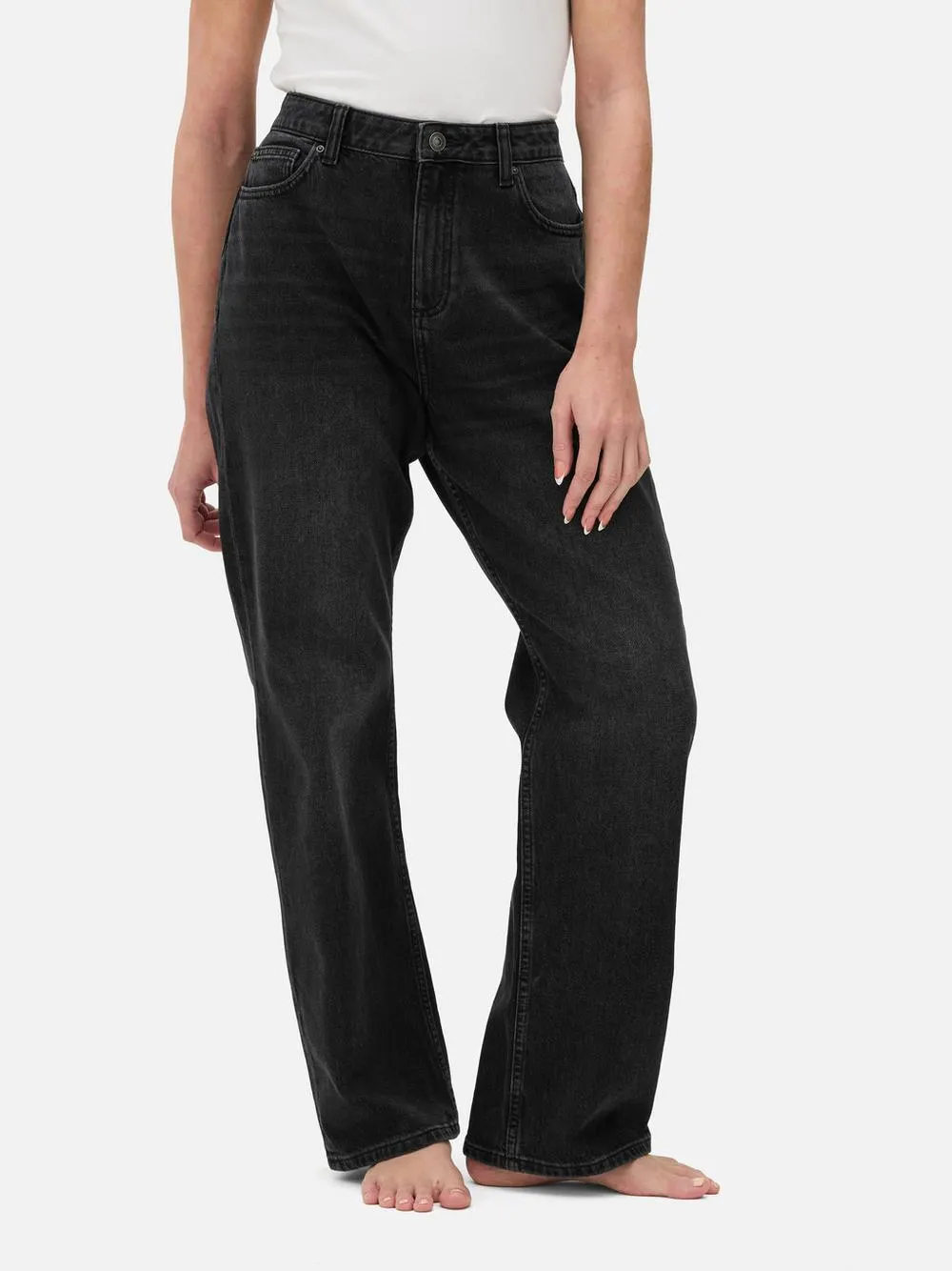 Straight Leg Denim Jeans | Regular