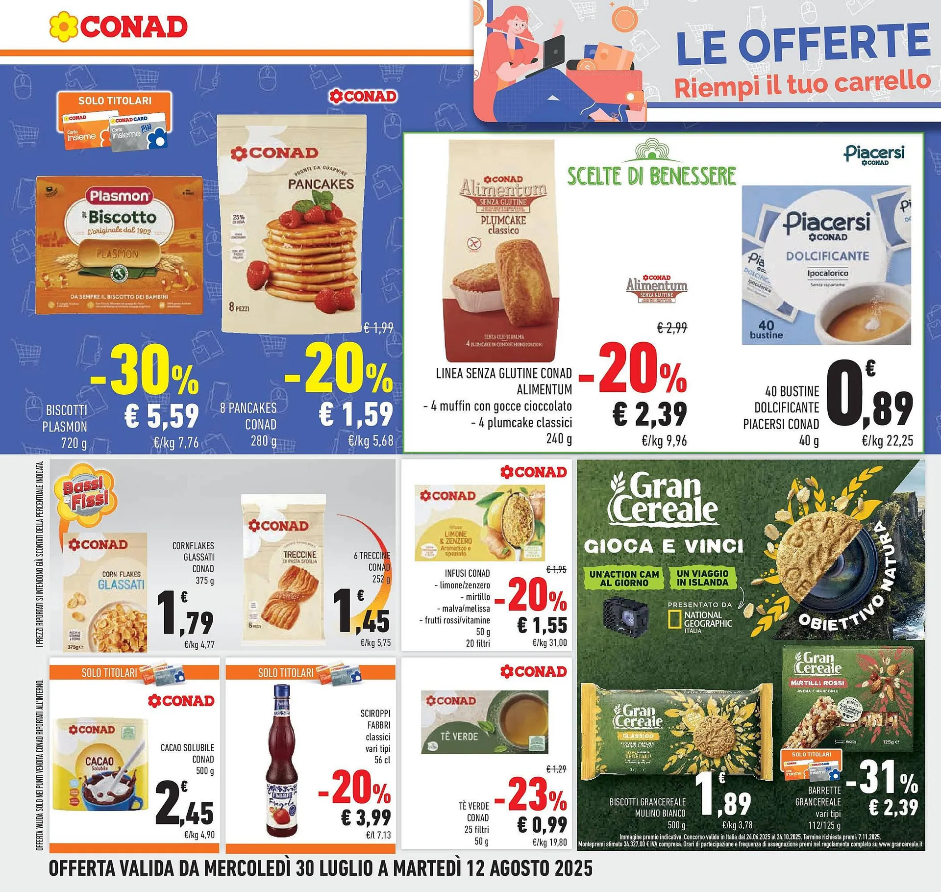 Volantino Conad da 29 luglio a 12 agosto di 2025 - Pagina del volantino 16