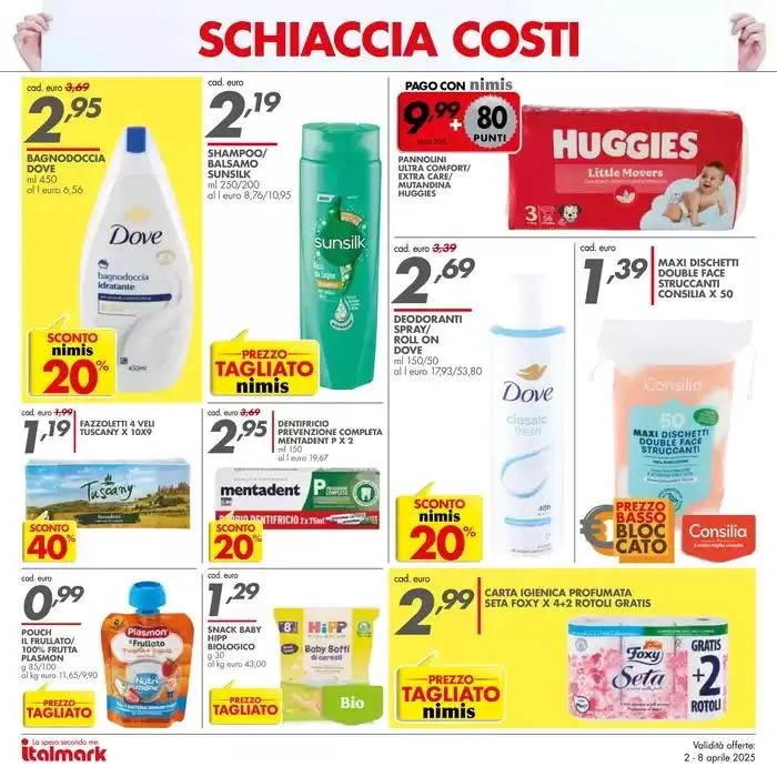 Schiaccia costi da 2 aprile a 8 aprile di 2025 - Pagina del volantino 4