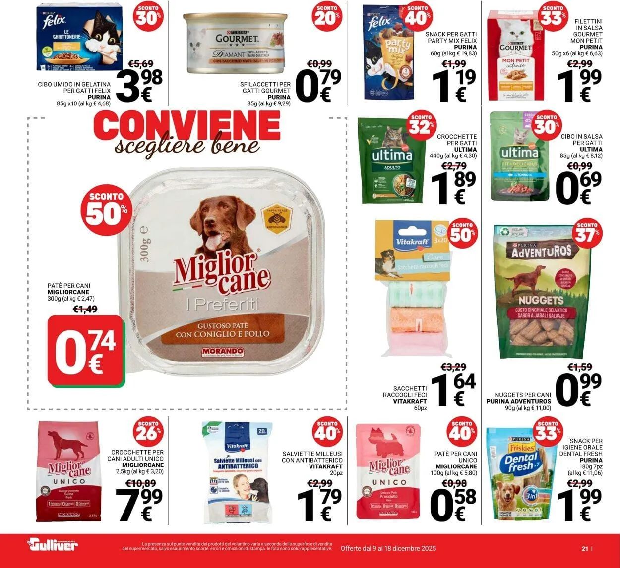 Gulliver Volantino attuale da 9 dicembre a 18 dicembre di 2025 - Pagina del volantino 21