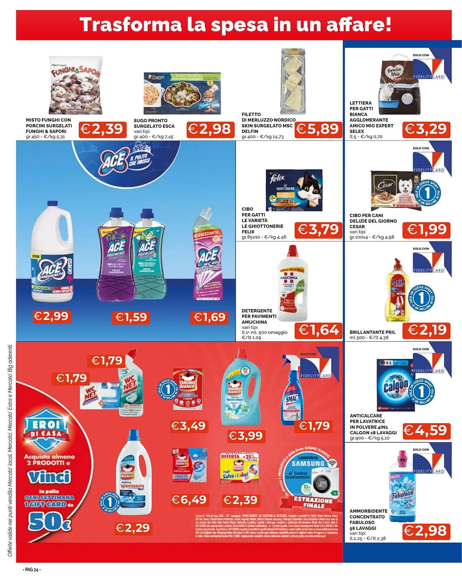 Volantino Mercatò Extra da 3 ottobre a 13 ottobre di 2024 - Pagina del volantino 24