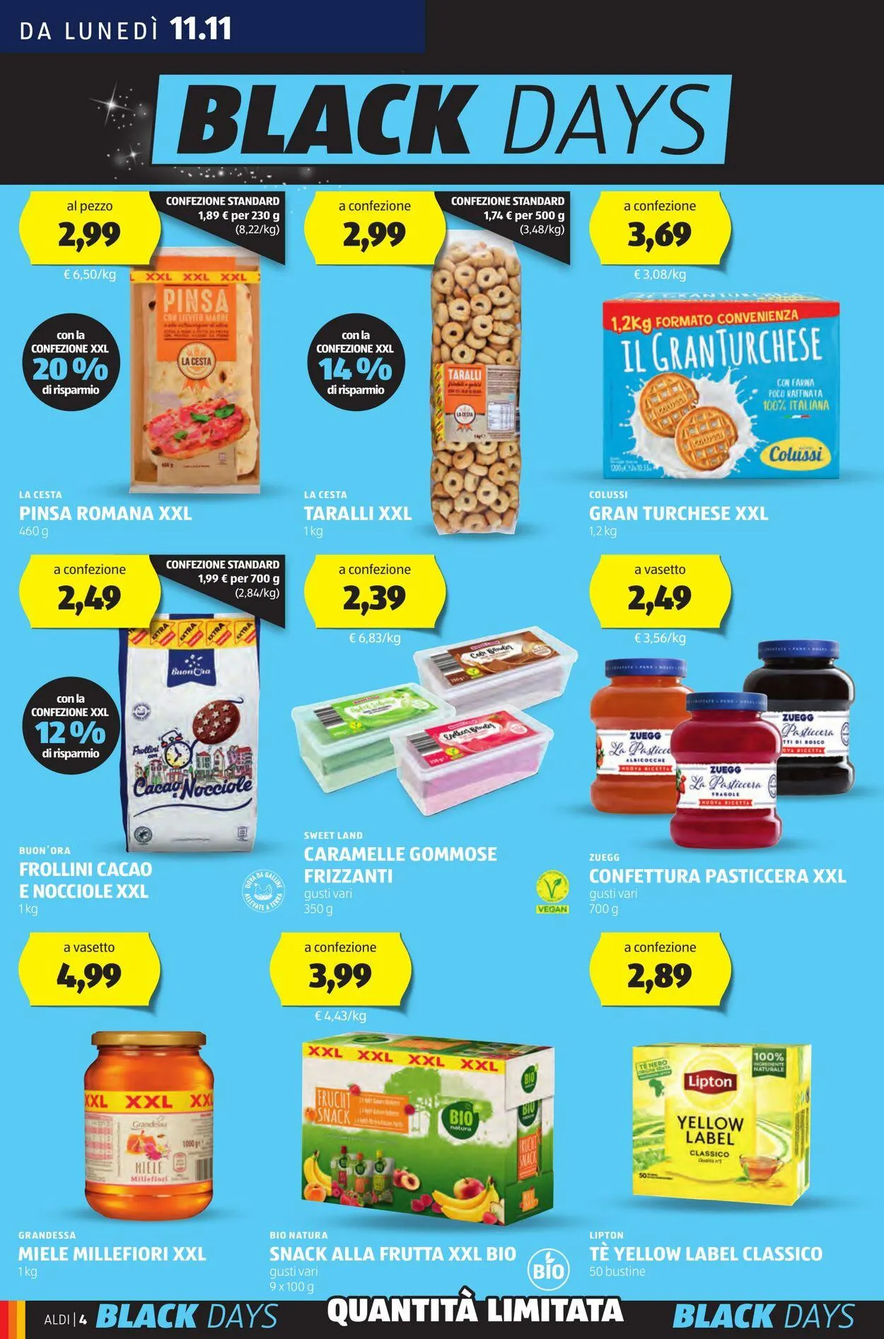 Aldi Volantino attuale da 11 novembre a 17 novembre di 2024 - Pagina del volantino 4