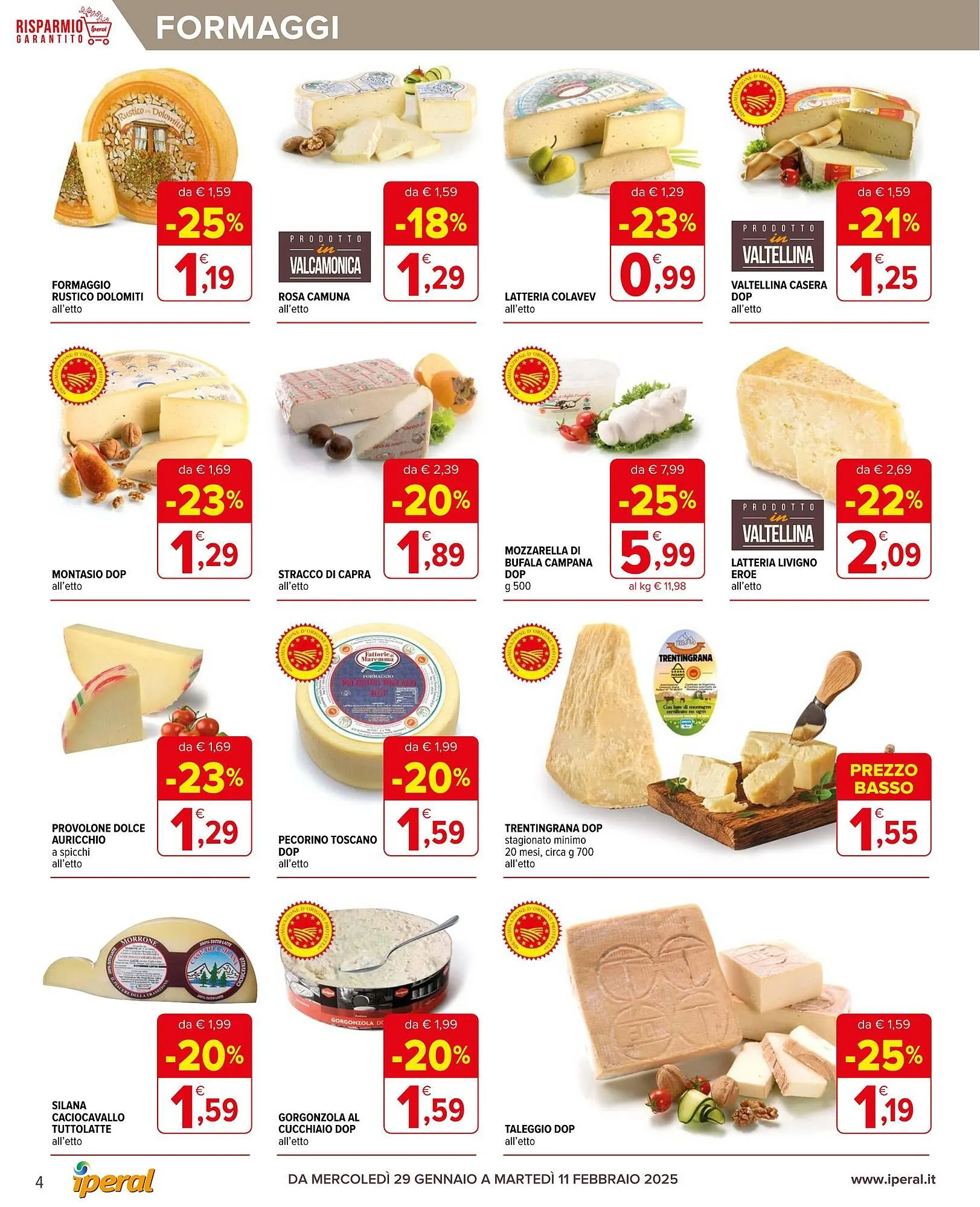 Volantino Iperal da 29 gennaio a 11 febbraio di 2025 - Pagina del volantino 4