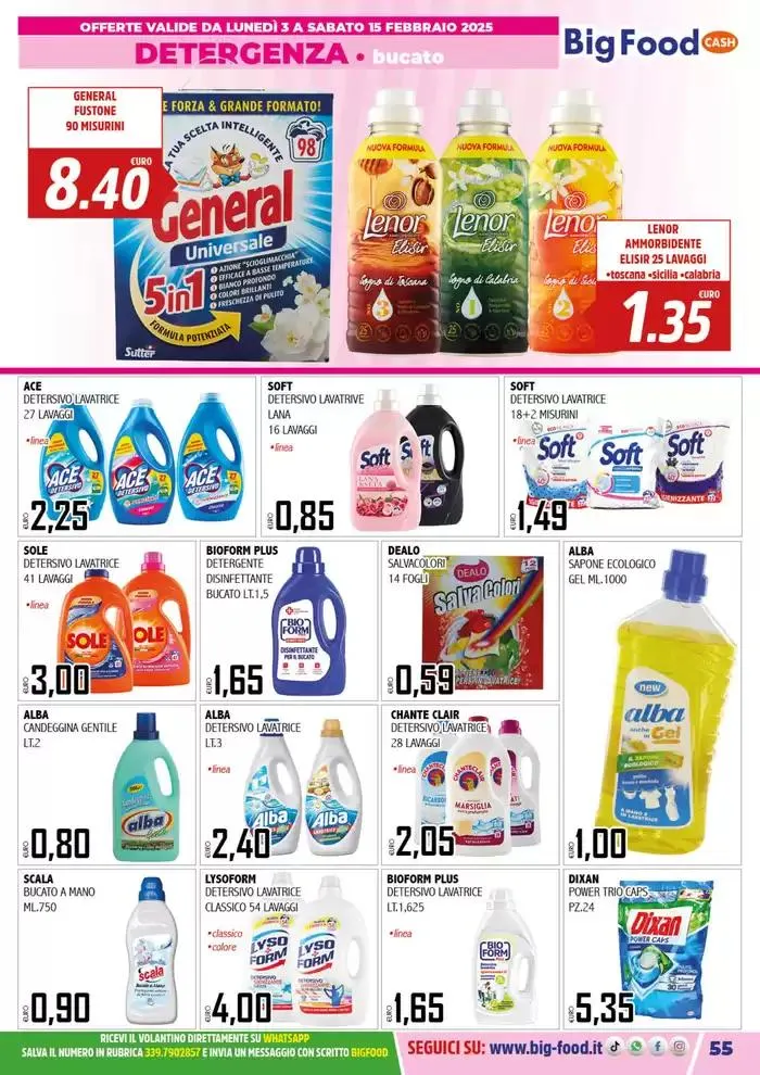 Carnevale innamorati della convenienza da 3 febbraio a 15 febbraio di 2025 - Pagina del volantino 55