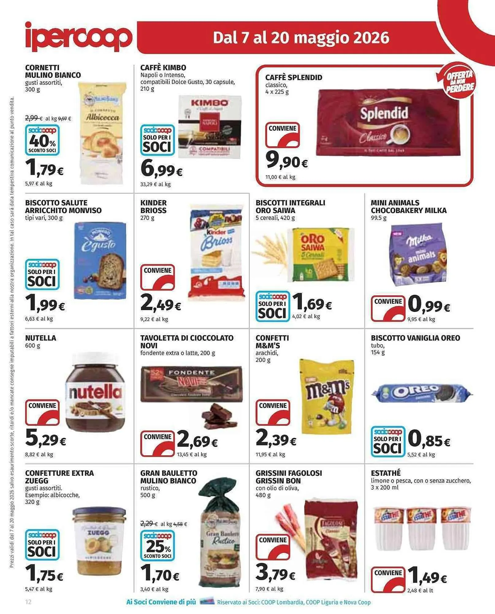 Volantino Ipercoop da 7 maggio a 20 maggio di 2026 - Pagina del volantino 12
