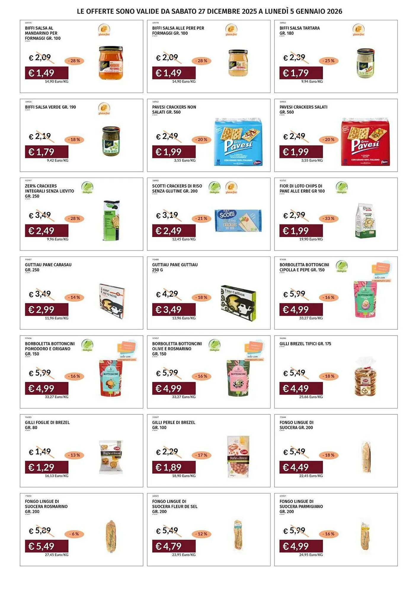 Volantino Prezzemolo e Vitale da 29 dicembre a 5 gennaio di 2026 - Pagina del volantino 25