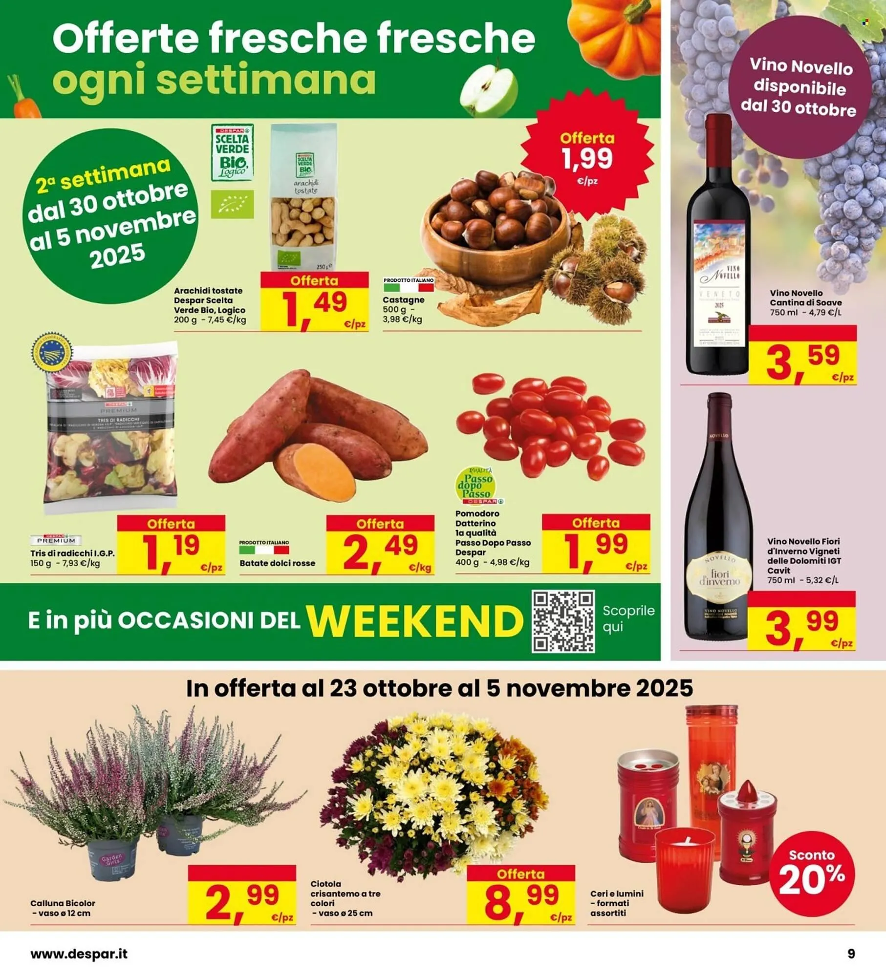 Volantino Interspar da 23 ottobre a 5 novembre di 2025 - Pagina del volantino 9