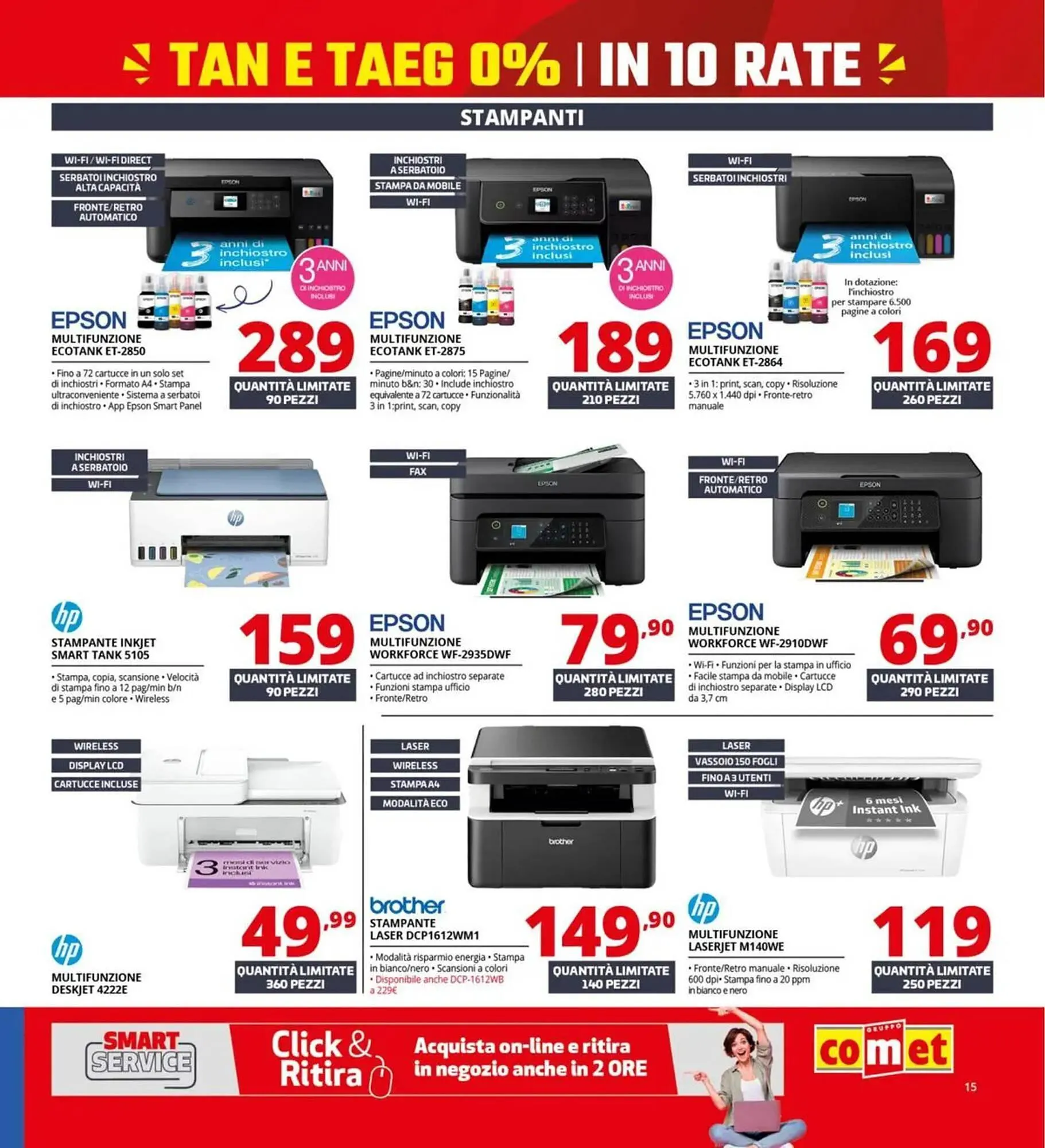 Volantino Comet da 19 febbraio a 4 marzo di 2026 - Pagina del volantino 15