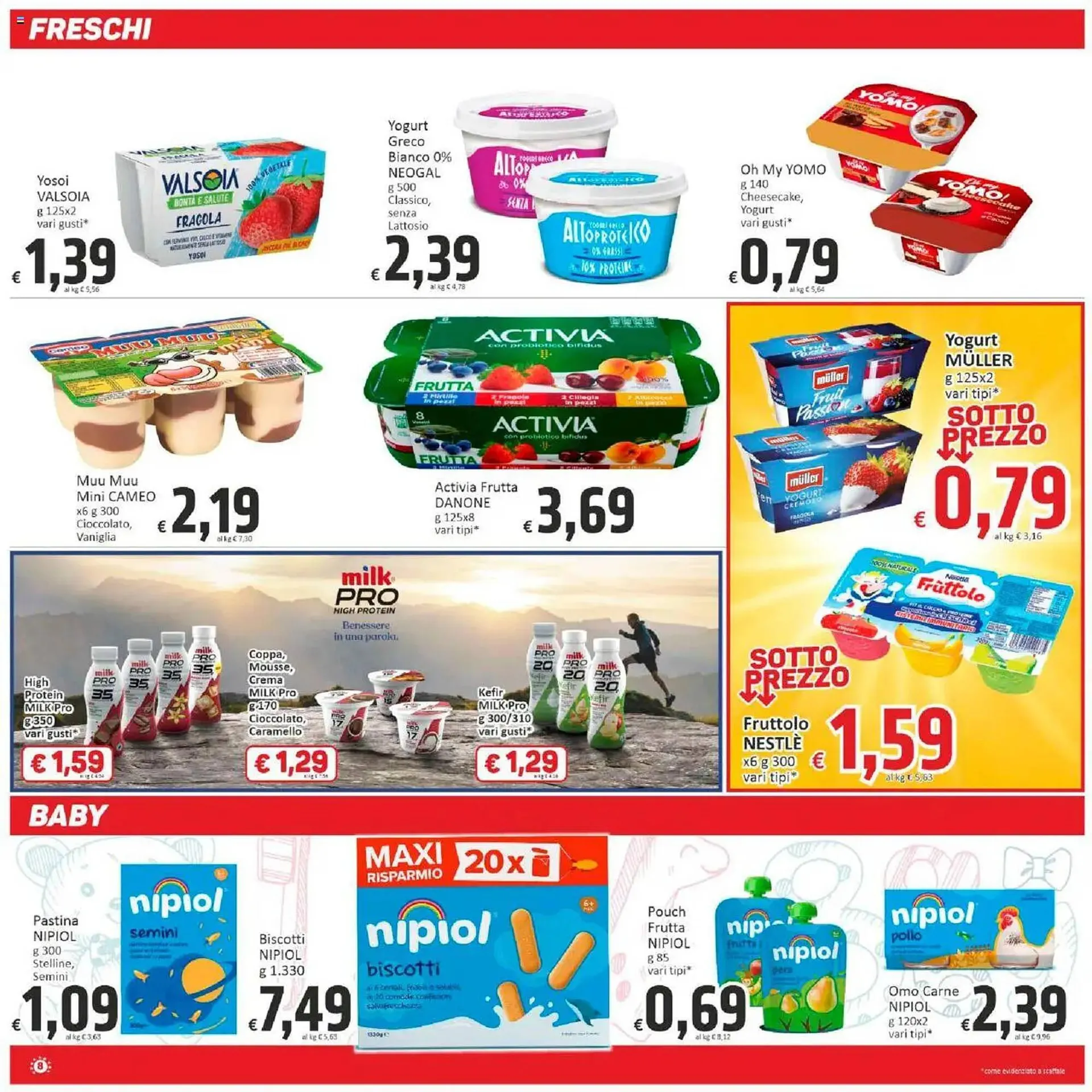 Volantino Paghi Poco da 2 maggio a 12 maggio di 2025 - Pagina del volantino 8