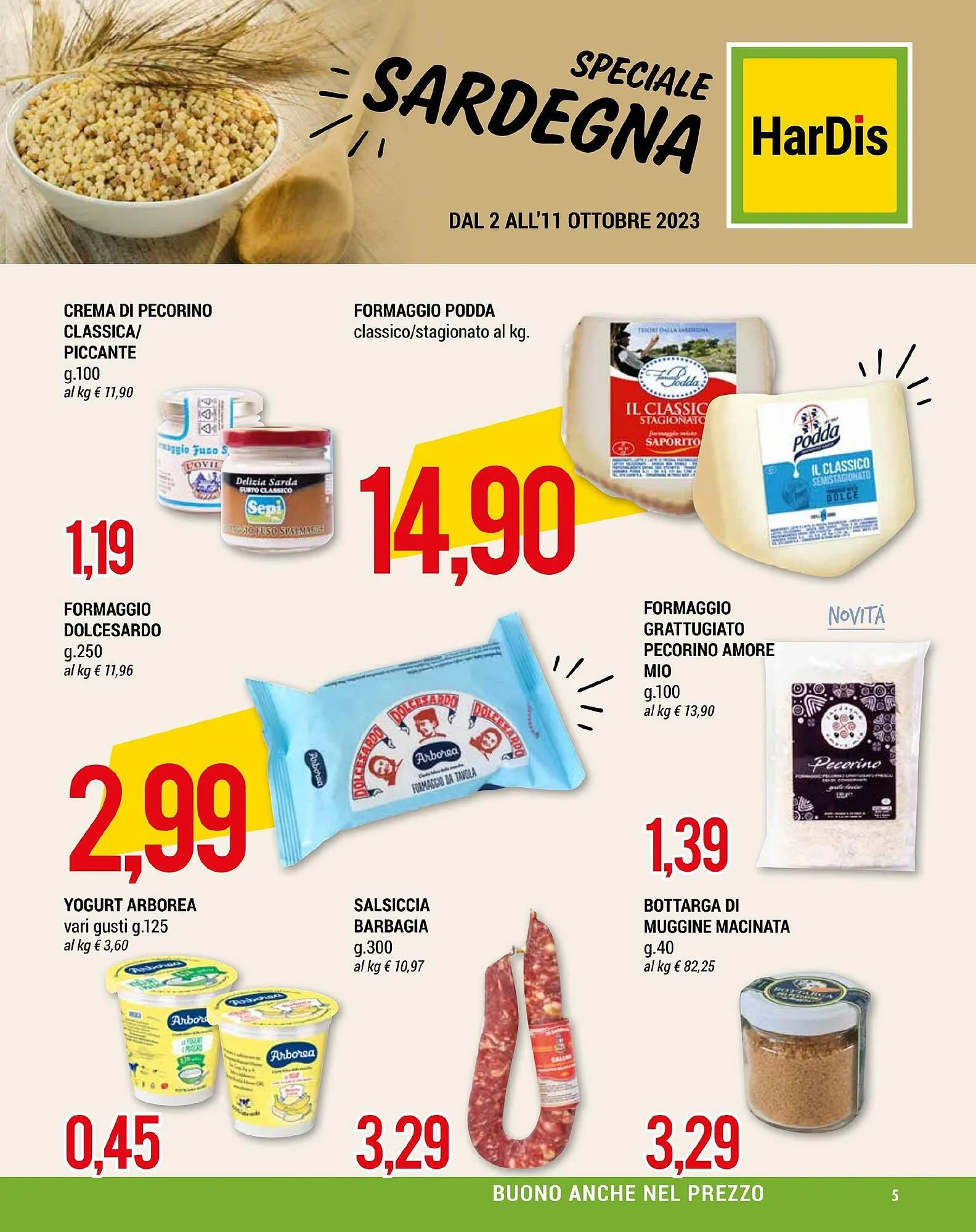 Volantino Hardis da 2 ottobre a 11 ottobre di 2023 - Pagina del volantino 5