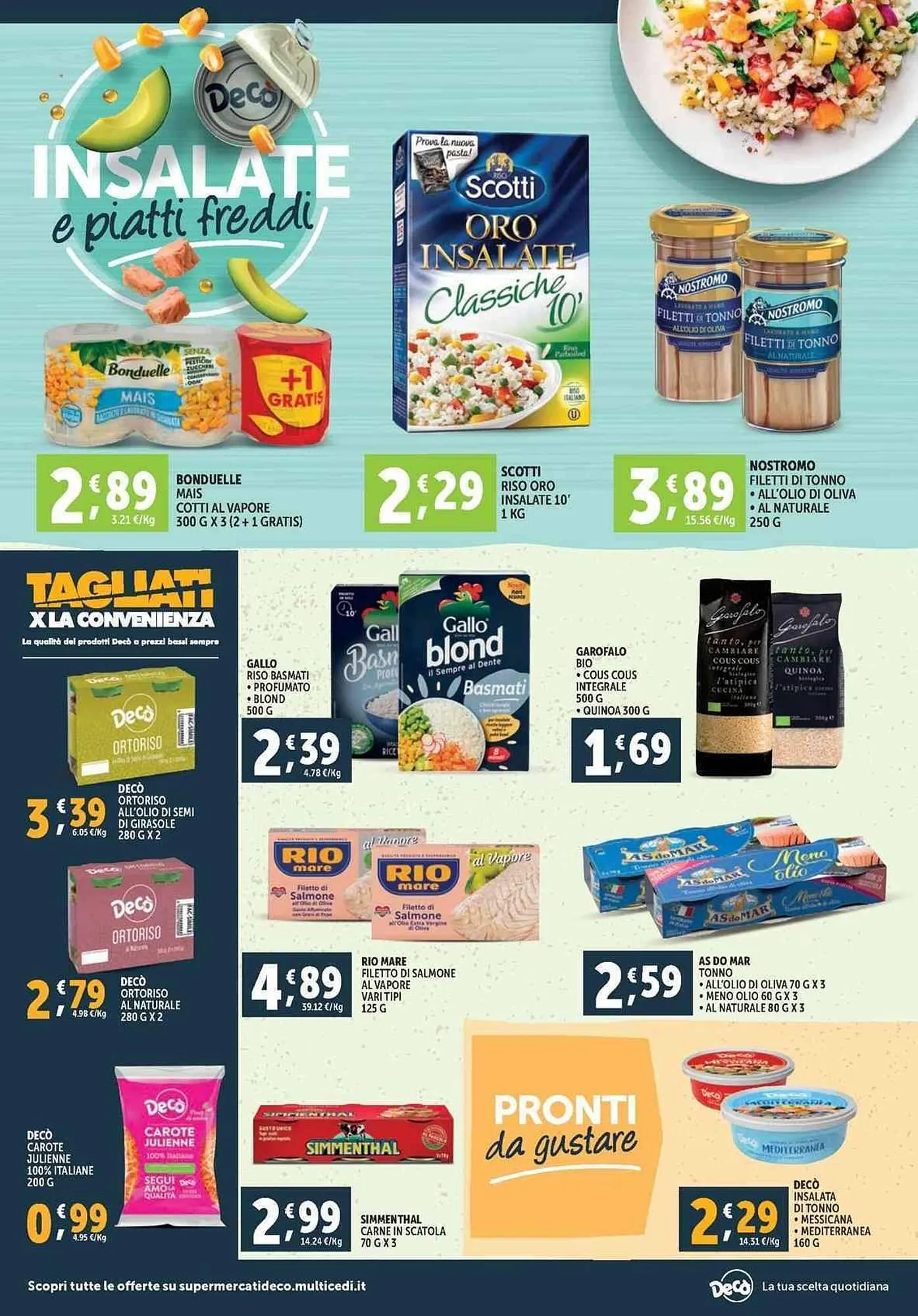 Volantino Deco Supermercati da 18 luglio a 28 luglio di 2025 - Pagina del volantino 14