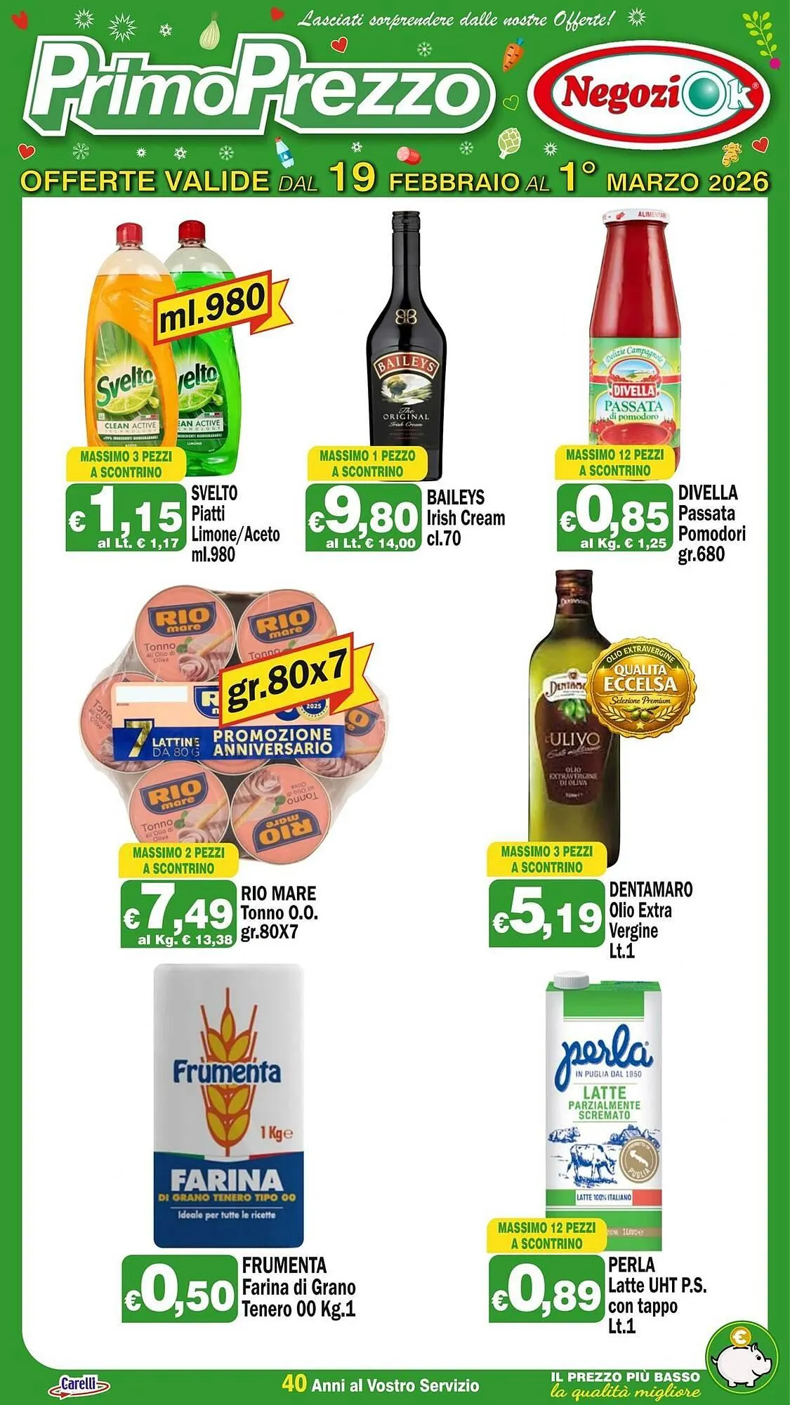 Volantino Primo Prezzo da 19 febbraio a 1 marzo di 2026 - Pagina del volantino 7