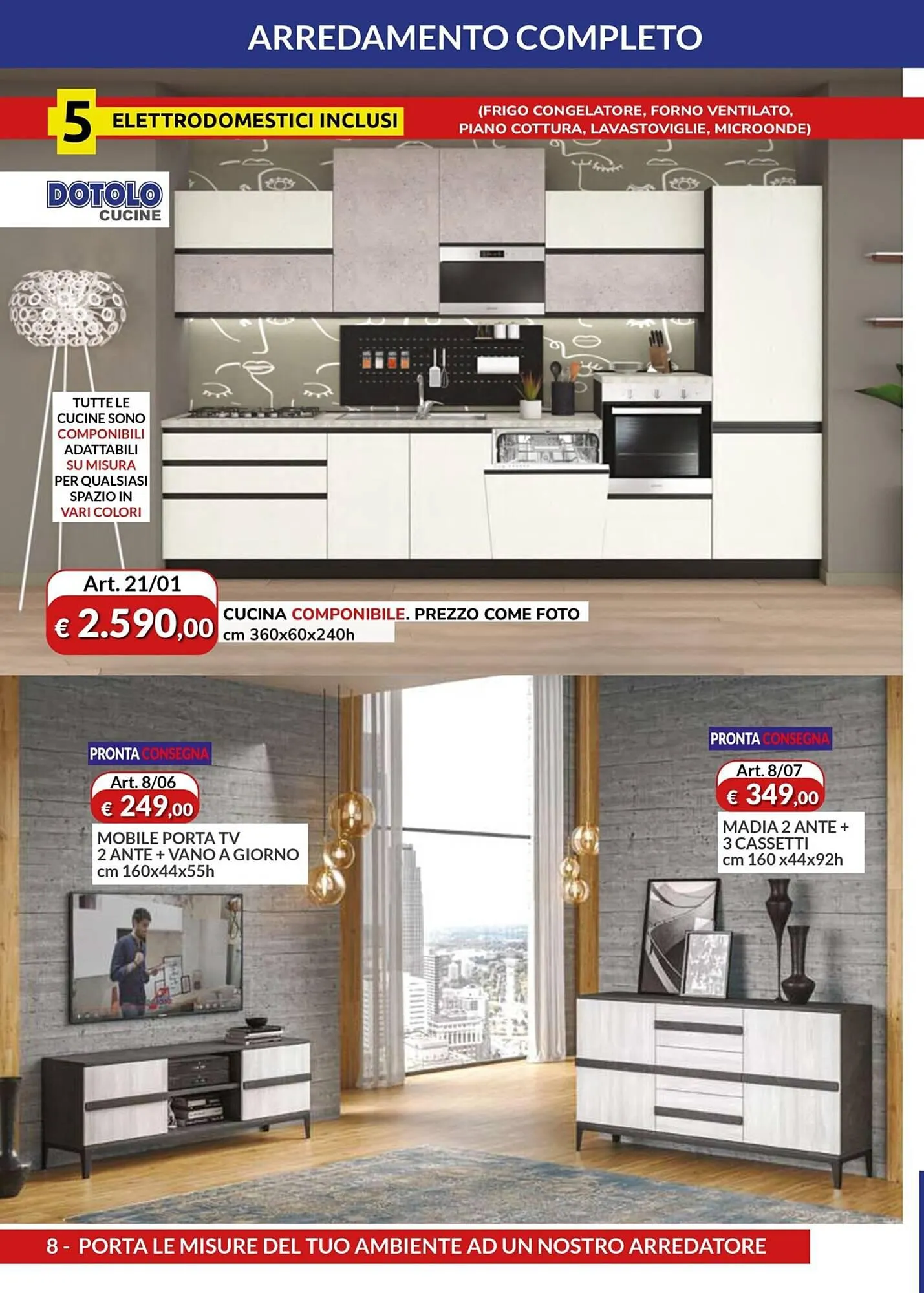 Volantino Dotolo Mobili da 12 luglio a 31 dicembre di 2024 - Pagina del volantino 8