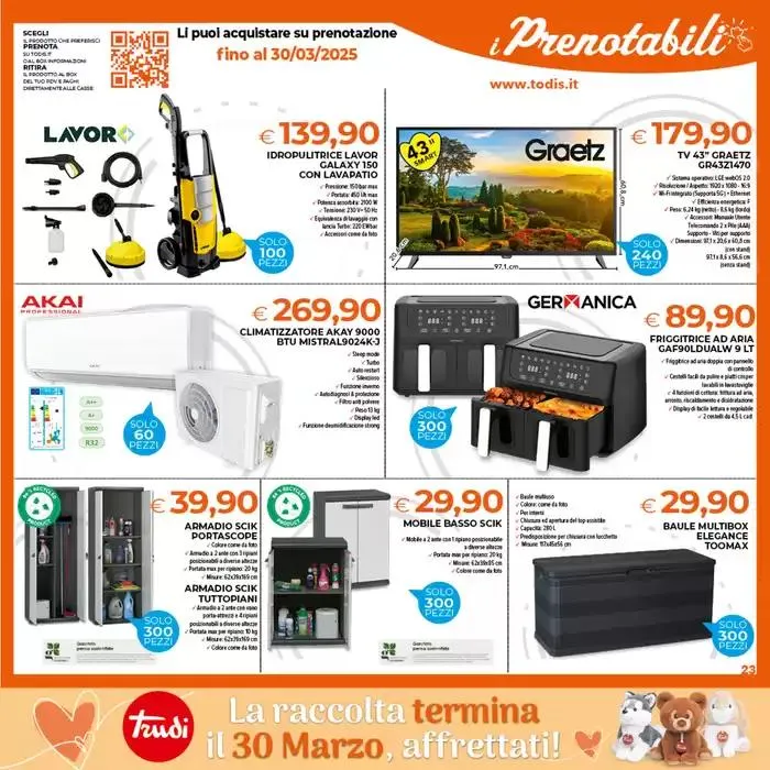 Volantino Todis da 20 marzo a 30 marzo di 2025 - Pagina del volantino 23