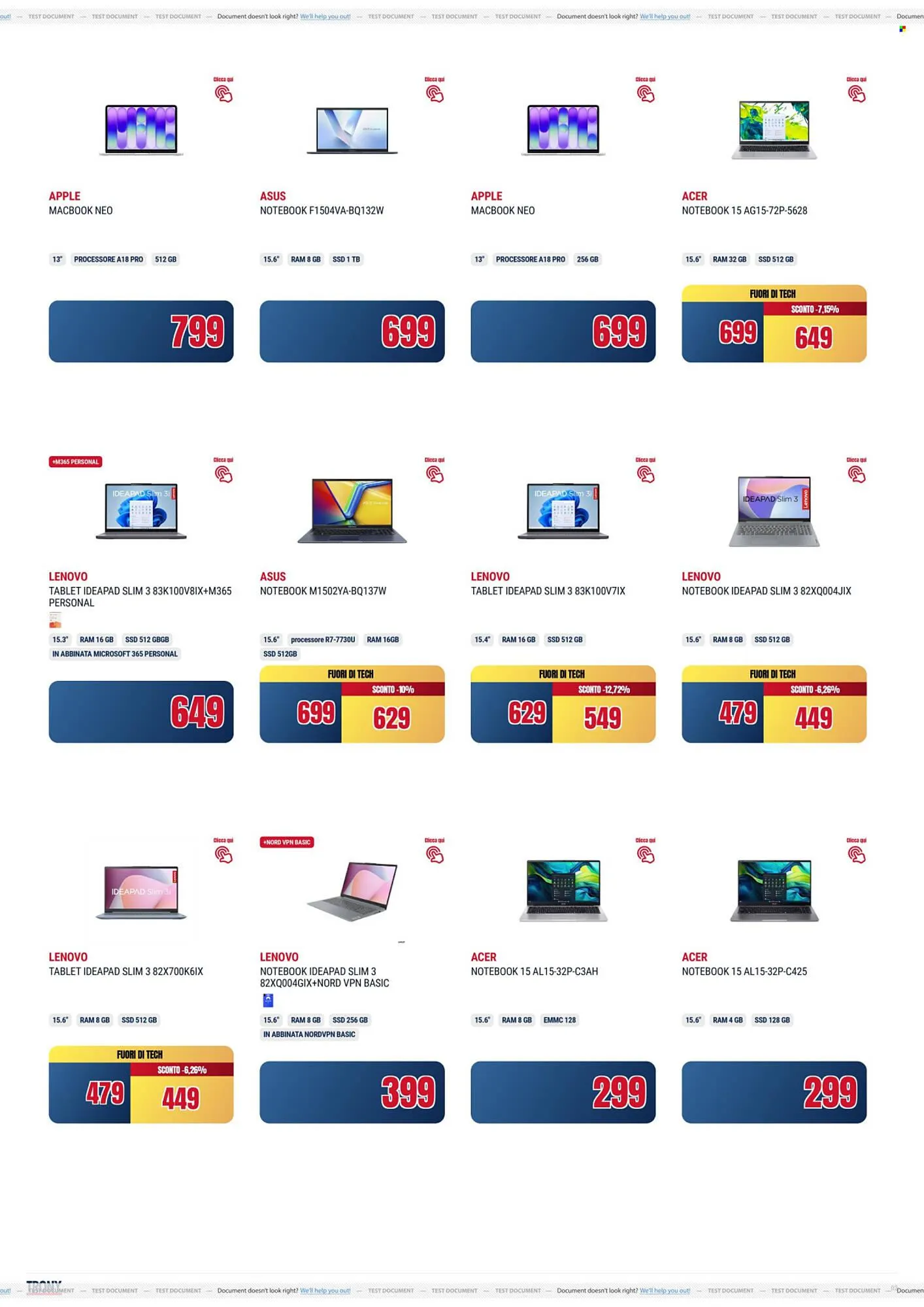 Volantino Trony da 28 aprile a 20 maggio di 2026 - Pagina del volantino 2