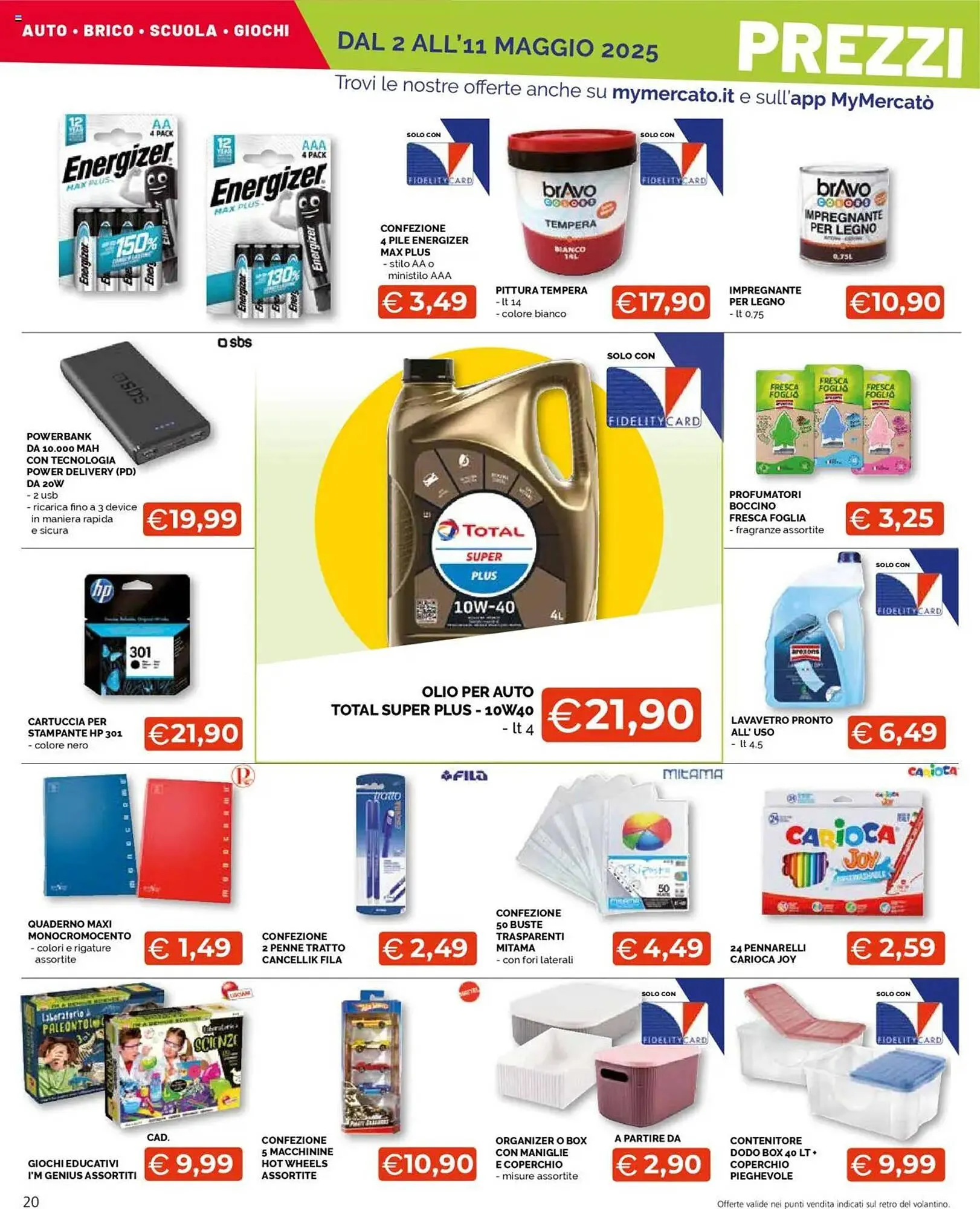 Volantino Mercatò Big da 2 maggio a 11 maggio di 2025 - Pagina del volantino 20