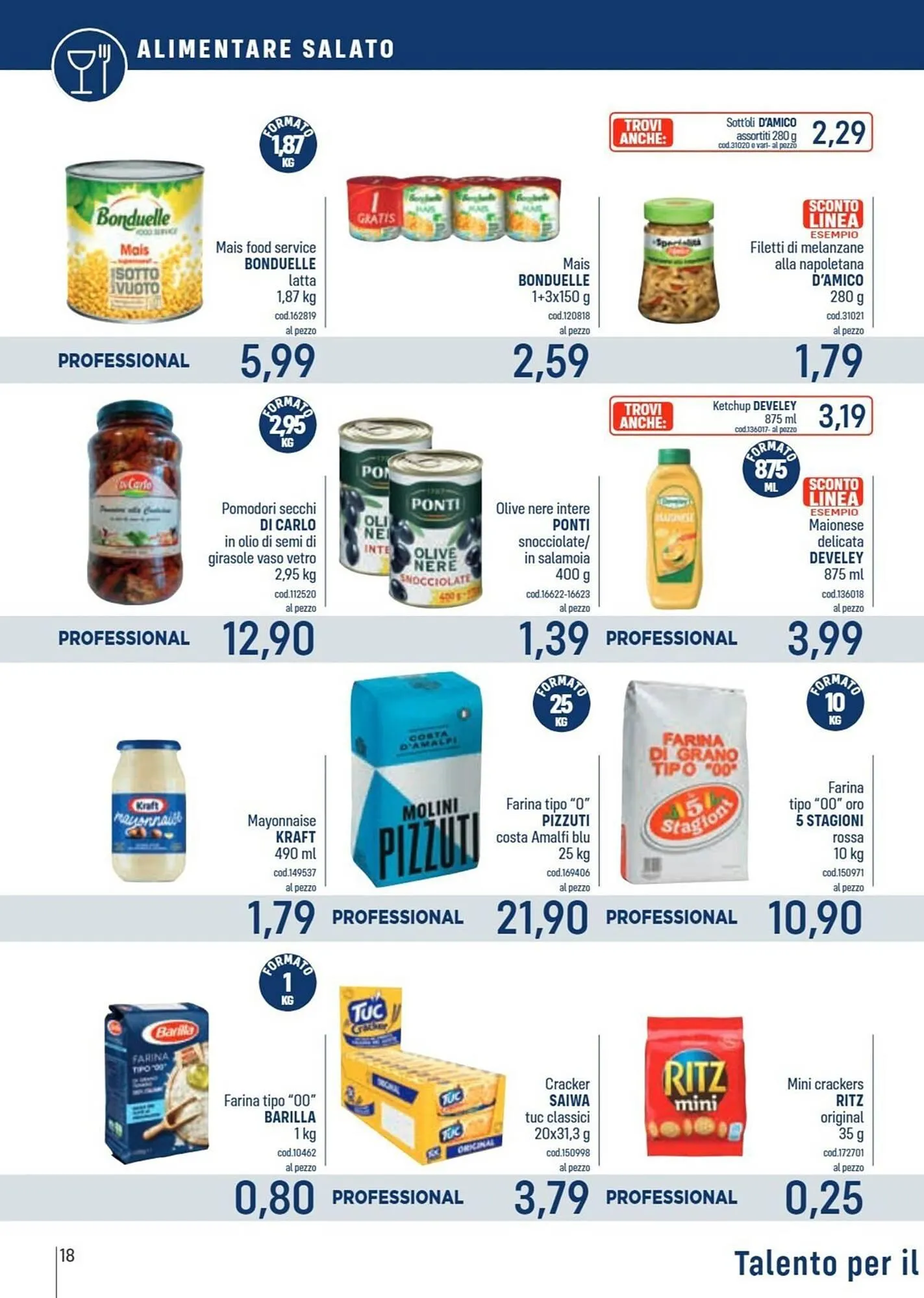 Volantino Talento Professional Store da 2 giugno a 15 giugno di 2025 - Pagina del volantino 18
