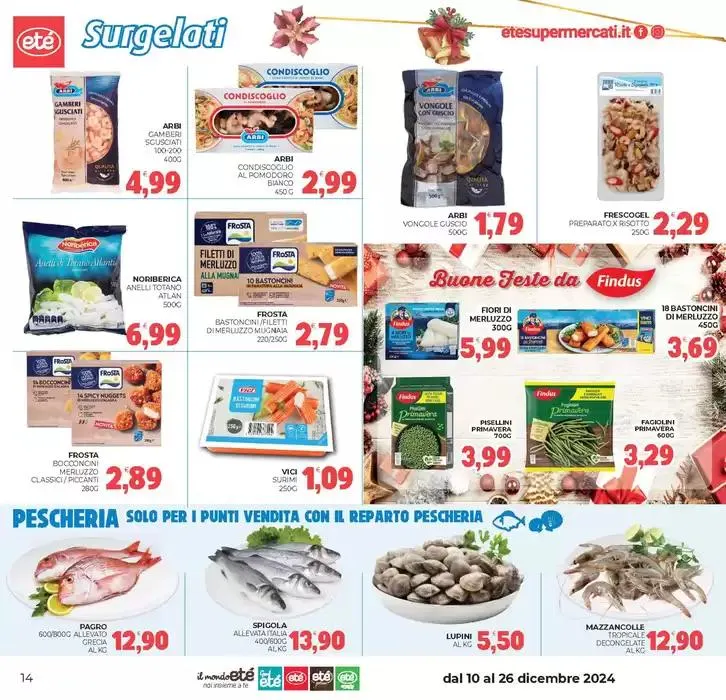 Qualita a prezzo bloccato da 10 dicembre a 26 dicembre di 2024 - Pagina del volantino 14