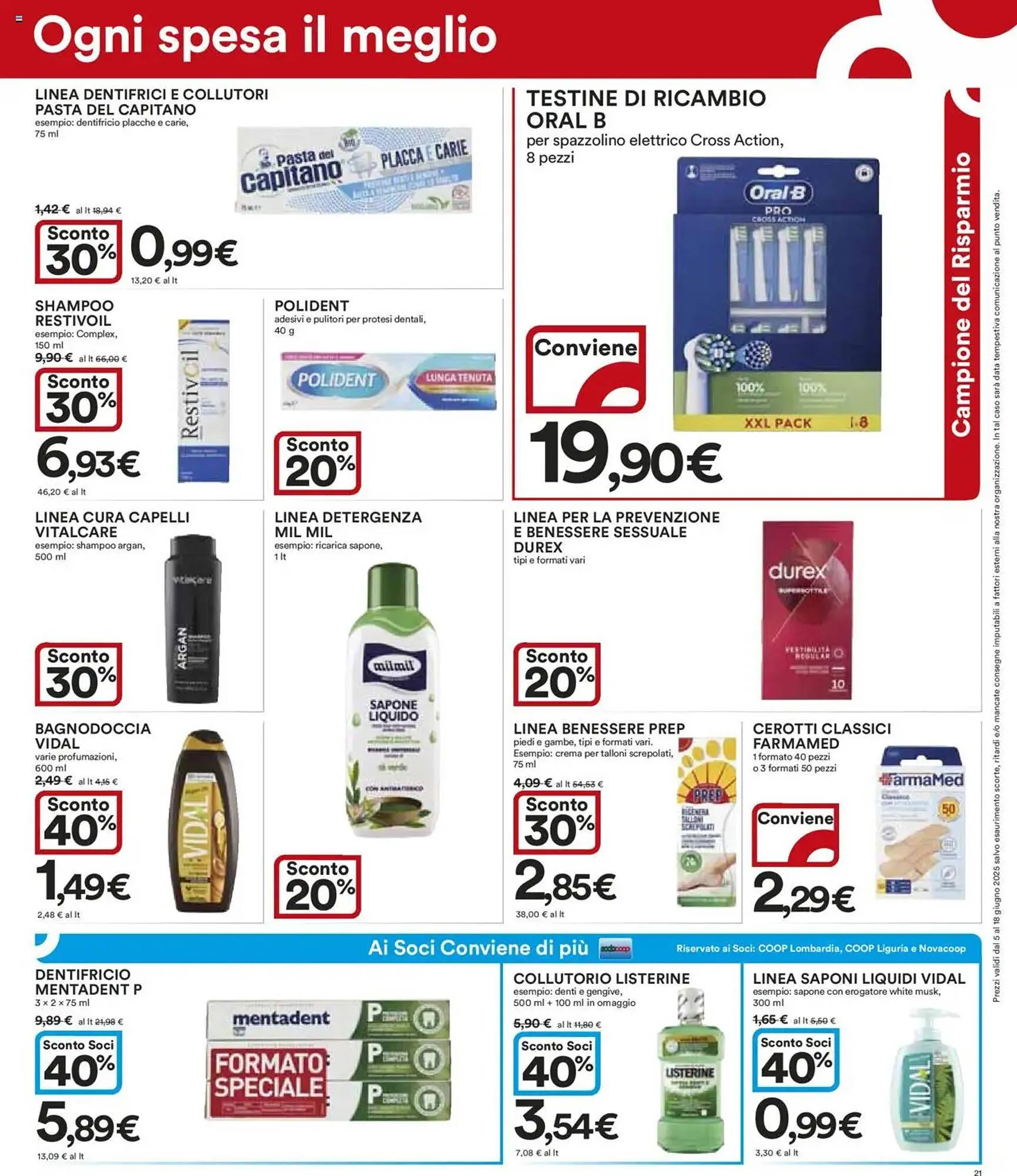 Volantino Ipercoop da 5 giugno a 18 giugno di 2025 - Pagina del volantino 21