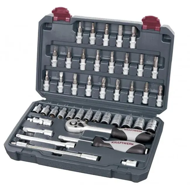 KRAFTWERK Set di bussole 1/4 della linea Basic - 42 pezzi - 204.101.000