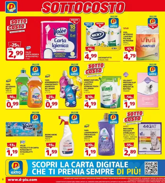 Sotto costo da 27 marzo a 5 aprile di 2025 - Pagina del volantino 8