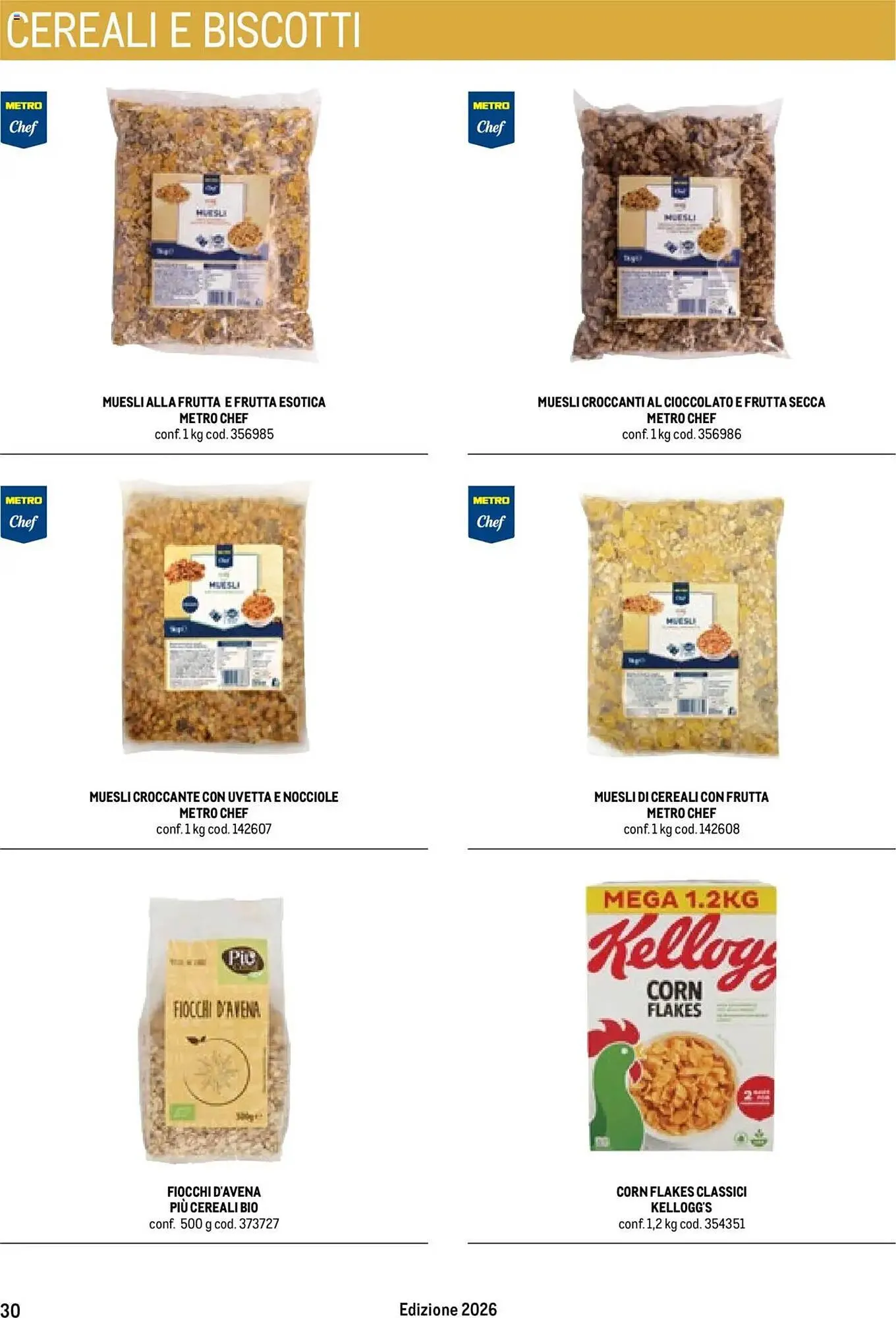 Volantino Metro da 17 ottobre a 17 ottobre di 2026 - Pagina del volantino 30