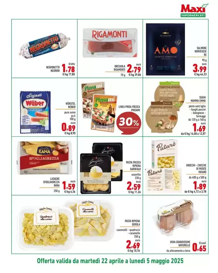 Da noi conviene tutti i giorni da 22 aprile a 5 maggio di 2025 - Pagina del volantino 7