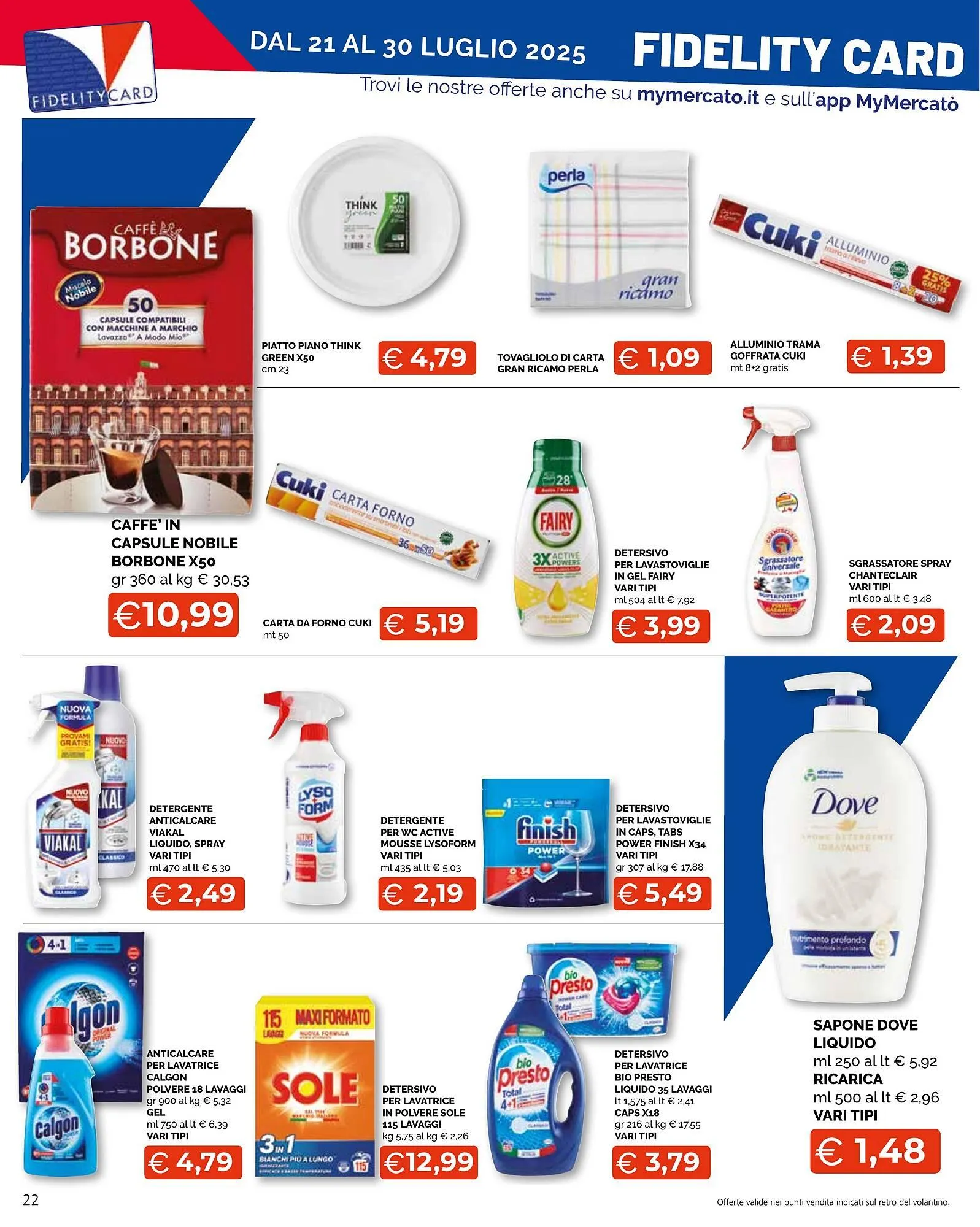 Volantino Mercatò Big da 21 luglio a 30 luglio di 2025 - Pagina del volantino 22