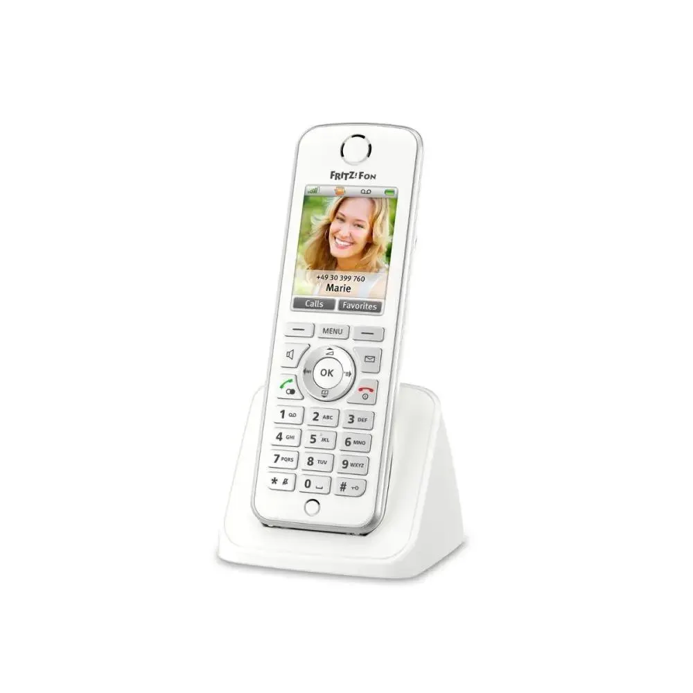 AVM FRITZ!Fon C4 International Telefono DECT Bianco