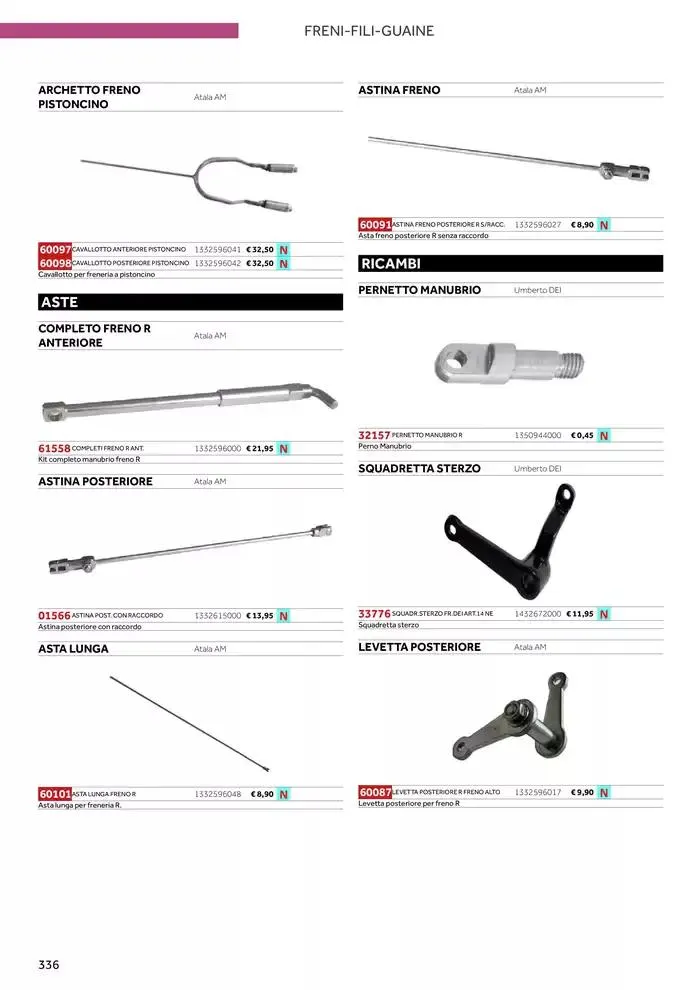 Catalogo ricambi ed accessori da 20 novembre a 31 dicembre di 2025 - Pagina del volantino 220