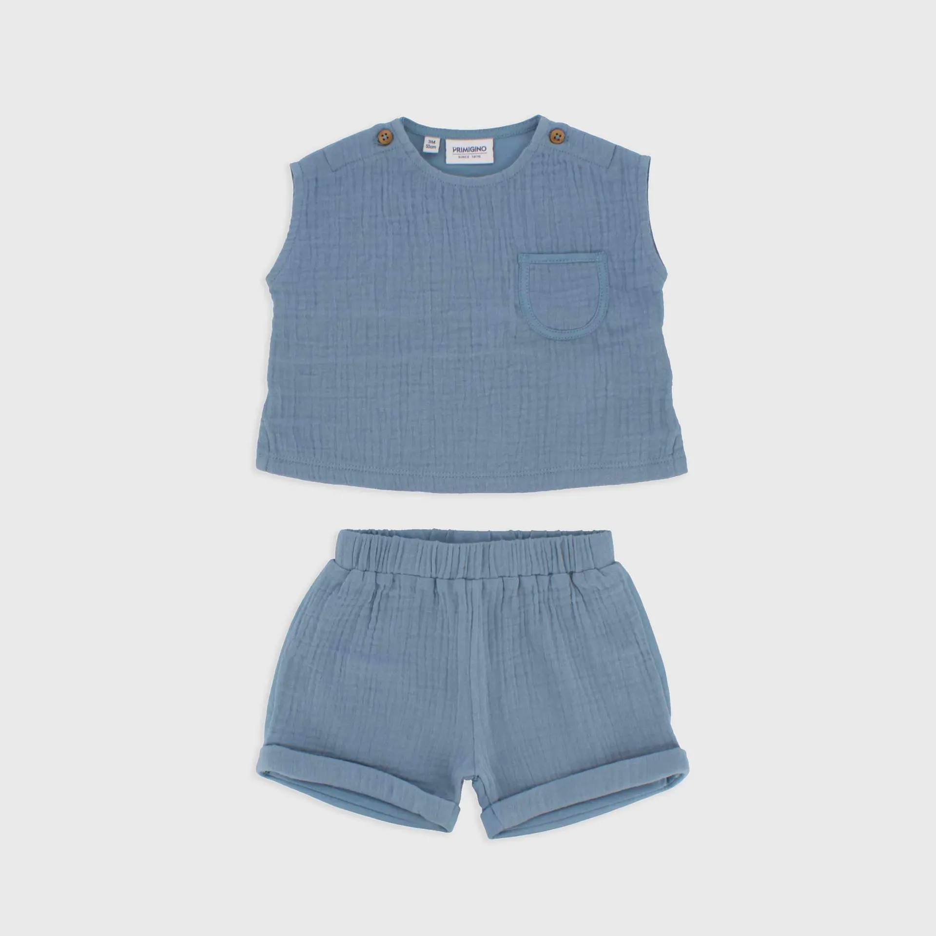 Completo due pezzi da Neonato, BLU