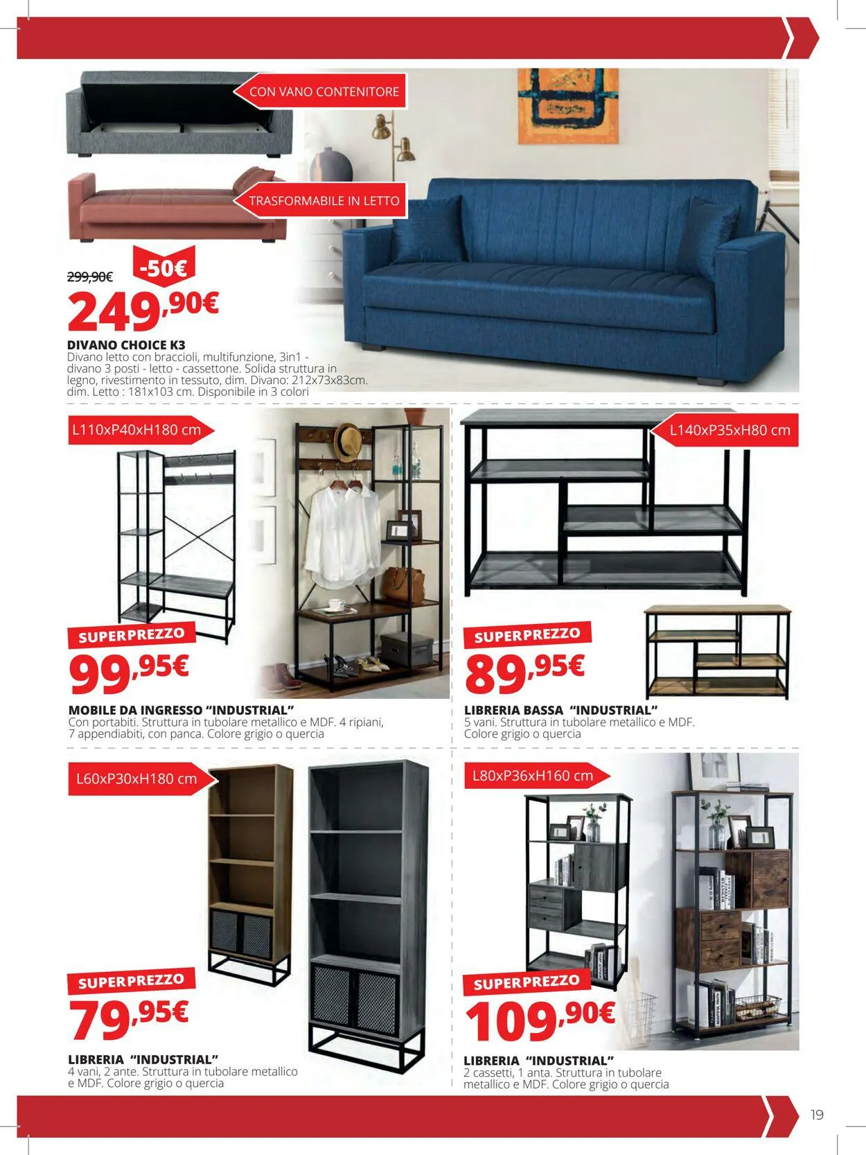 La Prealpina Volantino attuale da 2 dicembre a 16 dicembre di 2023 - Pagina del volantino 19