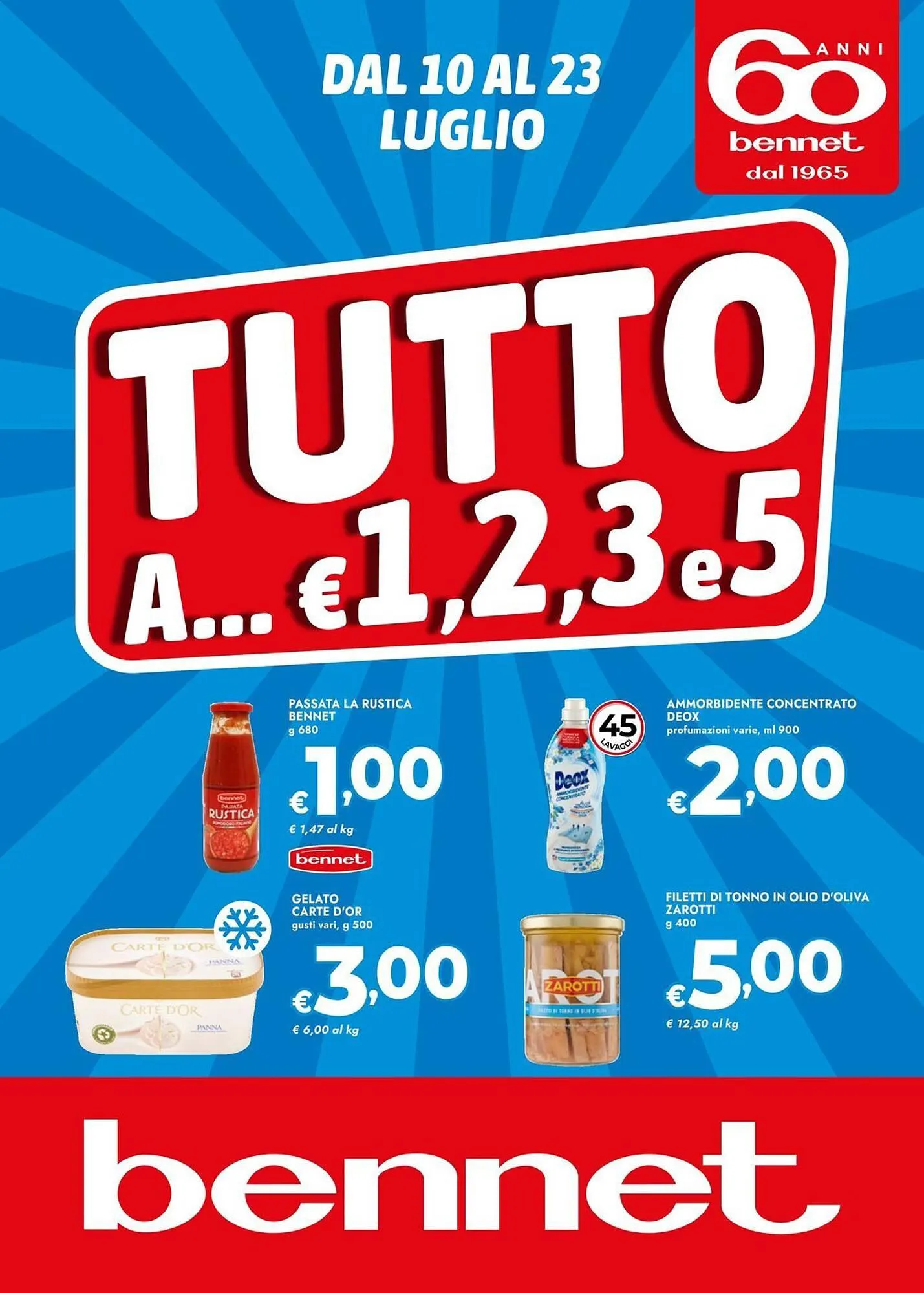 Volantino Bennet da 10 luglio a 23 luglio di 2025 - Pagina del volantino 1