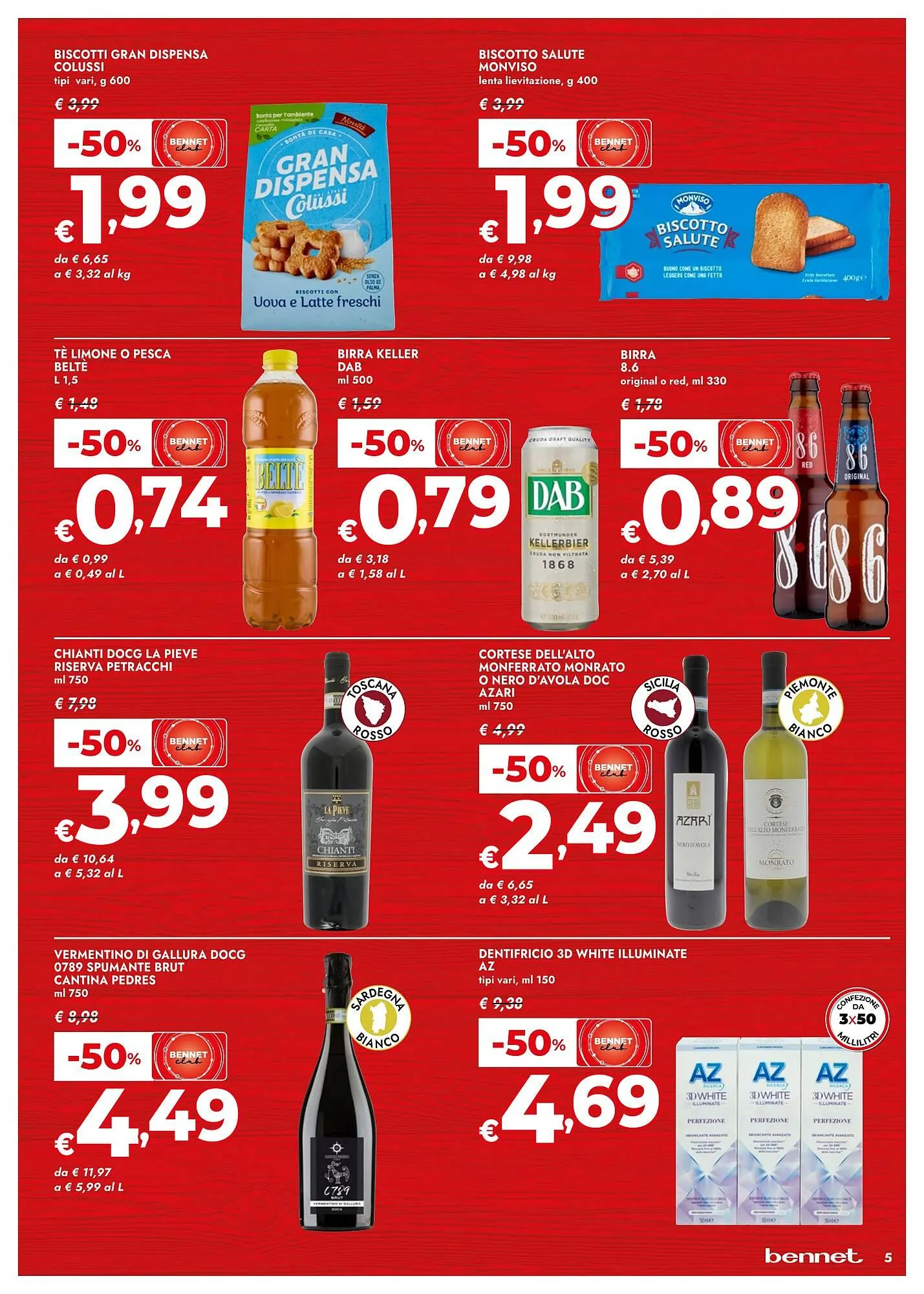 Volantino Bennet da 31 luglio a 13 agosto di 2025 - Pagina del volantino 5