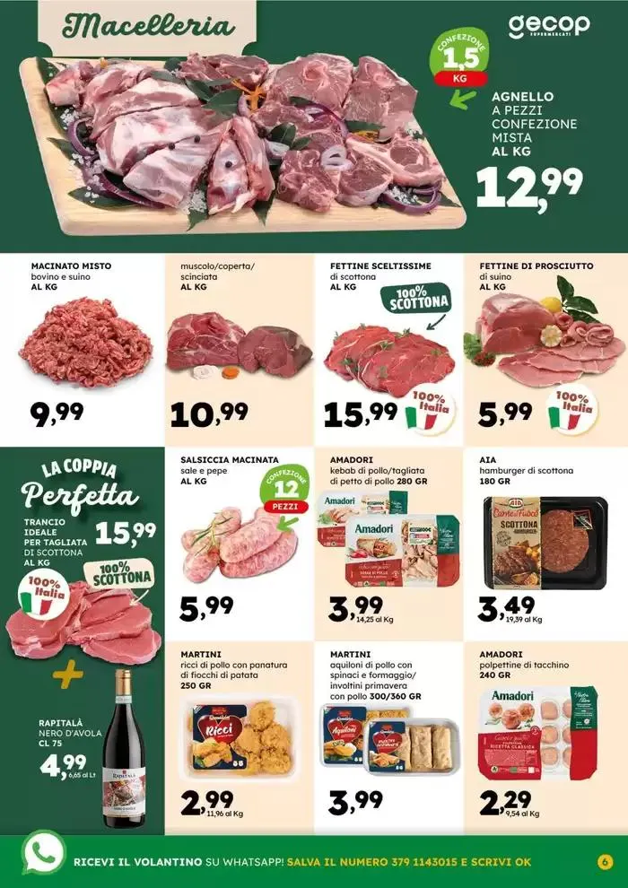 Sottocosto da 25 marzo a 6 aprile di 2025 - Pagina del volantino 6