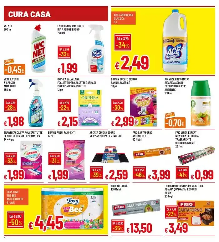 SCONTI FINO AL 50% da 24 aprile a 4 maggio di 2025 - Pagina del volantino 22