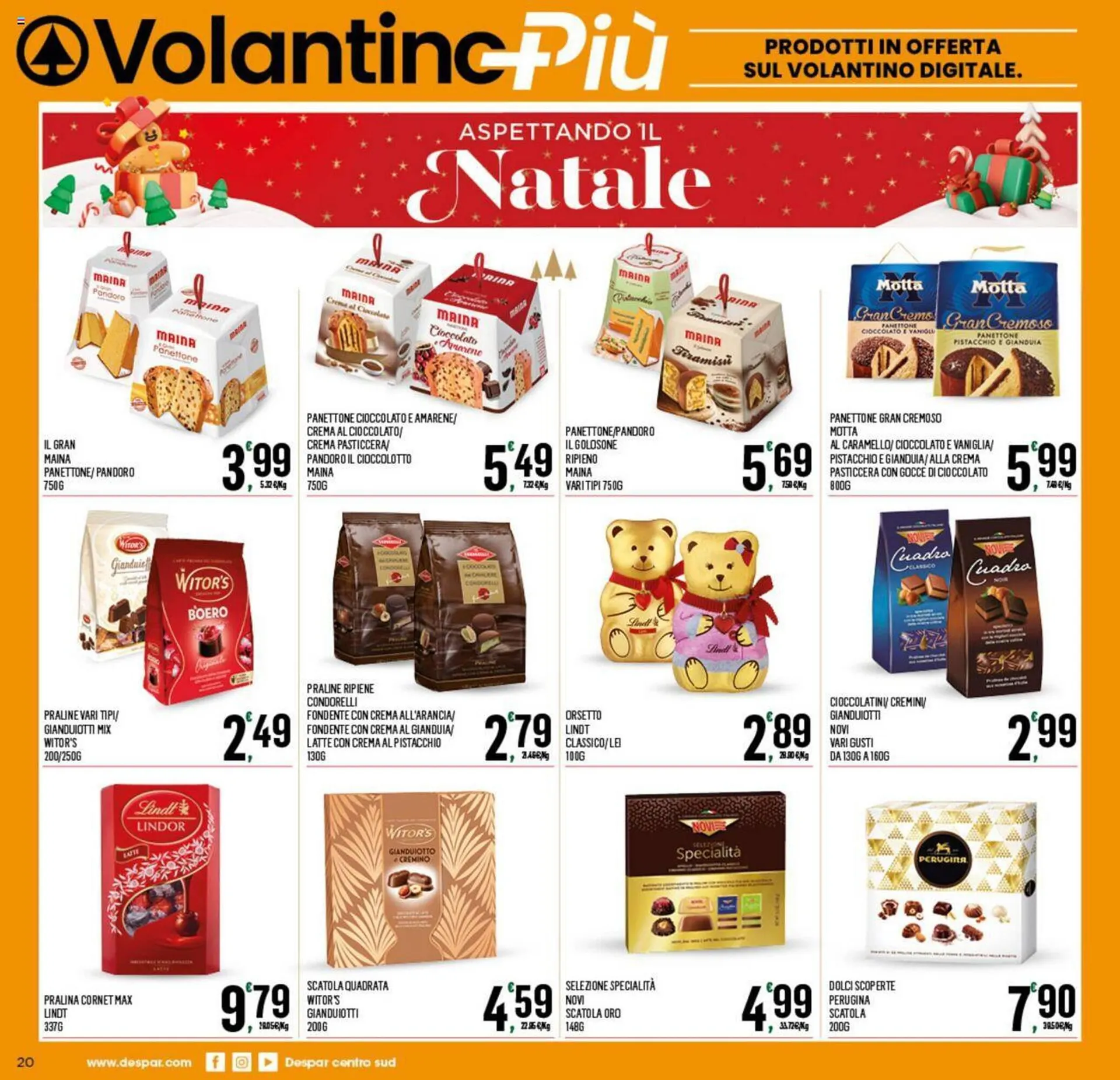Volantino Despar da 4 dicembre a 13 dicembre di 2023 - Pagina del volantino 19