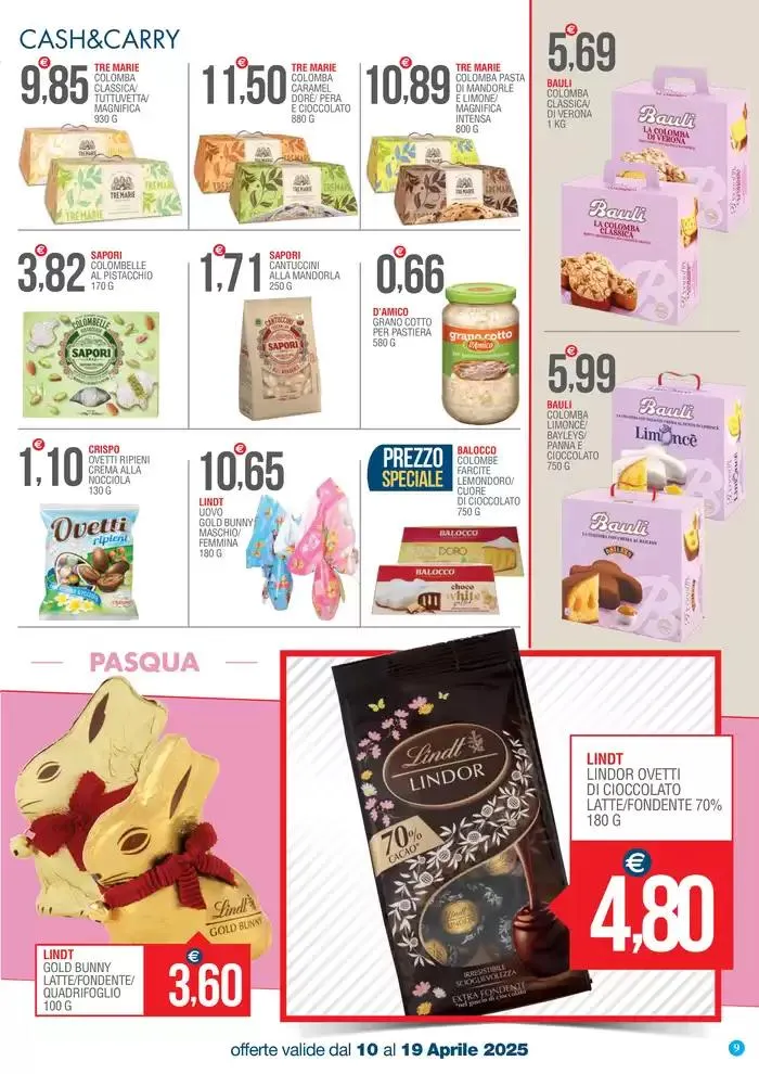 Buona Pasqua da 10 aprile a 19 aprile di 2025 - Pagina del volantino 9
