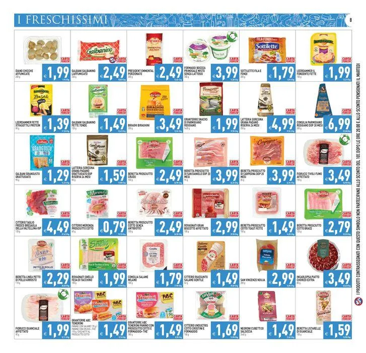 Volantino Pim Supermercati da 31 luglio a 8 agosto di 2024 - Pagina del volantino 8