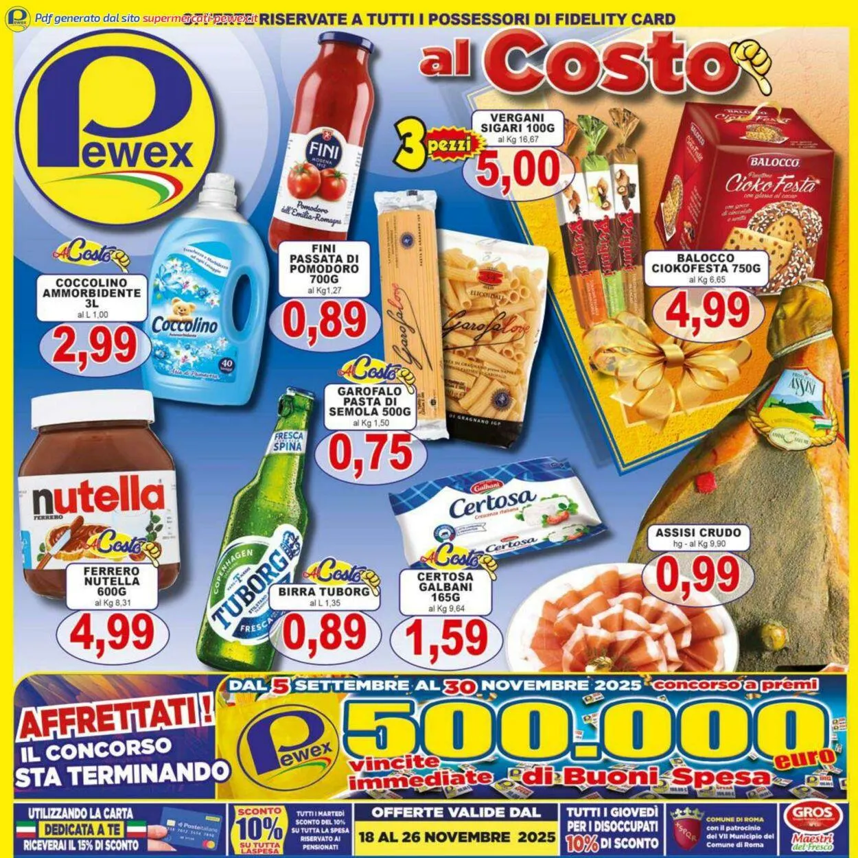 Pewex Volantino attuale da 9 dicembre a 23 dicembre di 2025 - Pagina del volantino 1