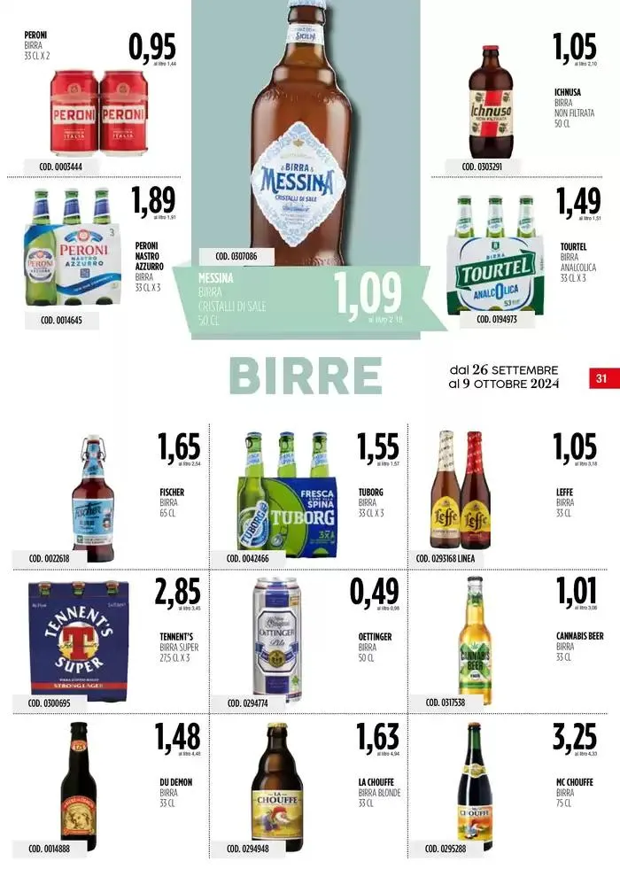 Carico Cash & Carry - Anniversario da 26 settembre a 9 ottobre di 2024 - Pagina del volantino 31