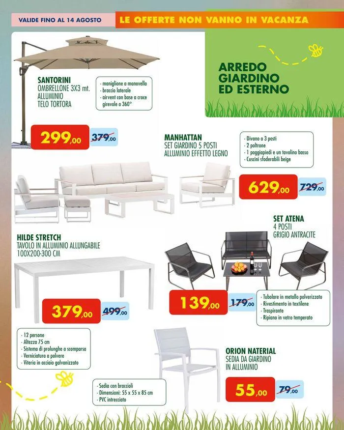 Le offerte non vanno in vacanza da 9 luglio a 14 agosto di 2024 - Pagina del volantino 6