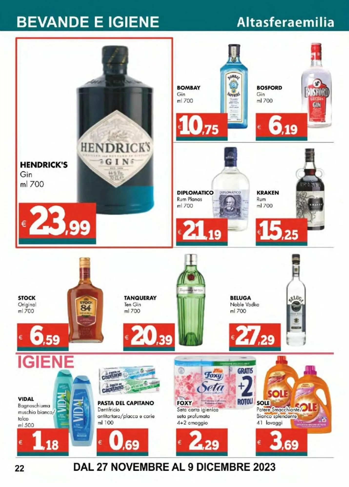 Volantino Altasfera da 27 novembre a 9 dicembre di 2023 - Pagina del volantino 22