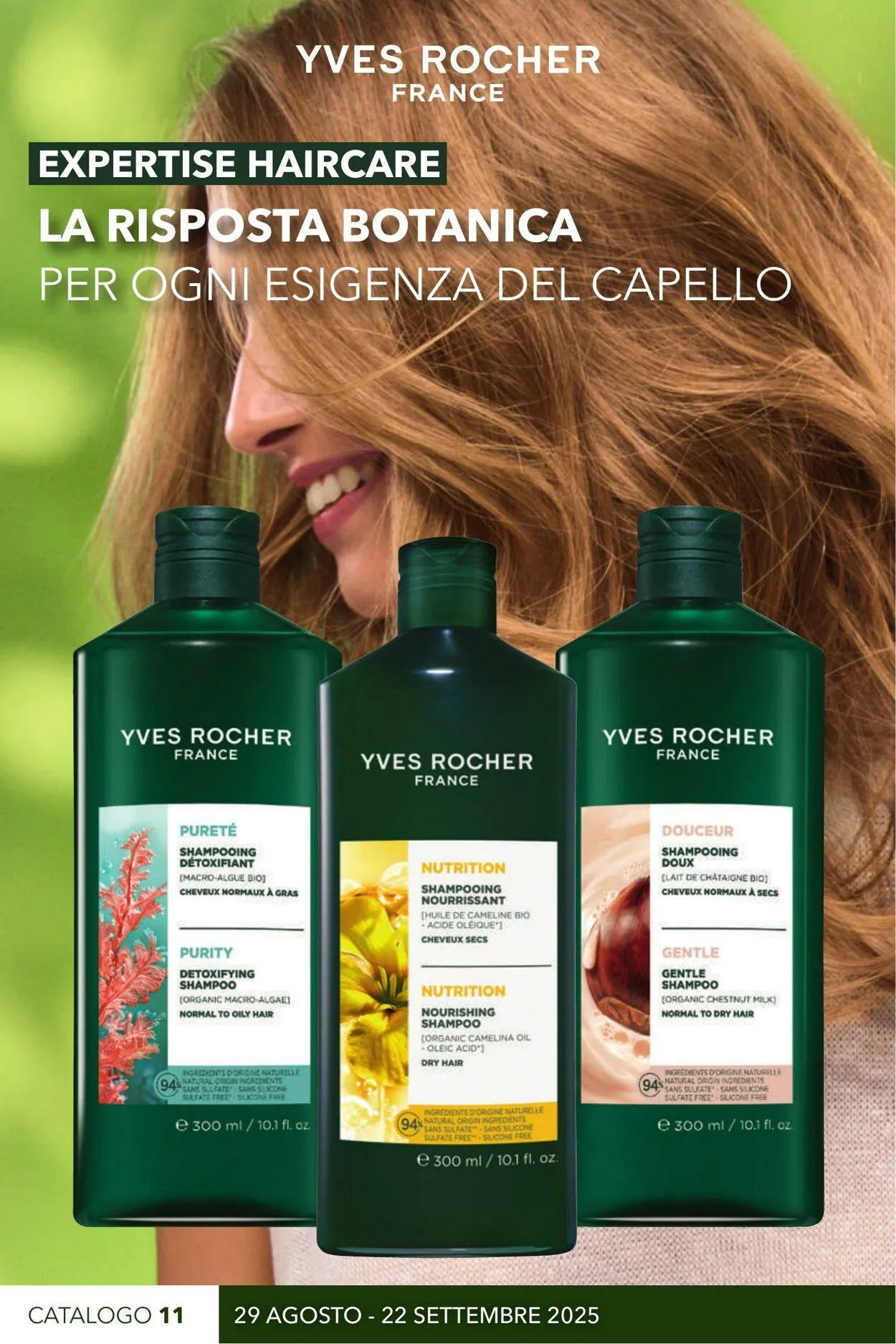 Yves Rocher Volantino attuale da 11 settembre a 25 settembre di 2025 - Pagina del volantino 1